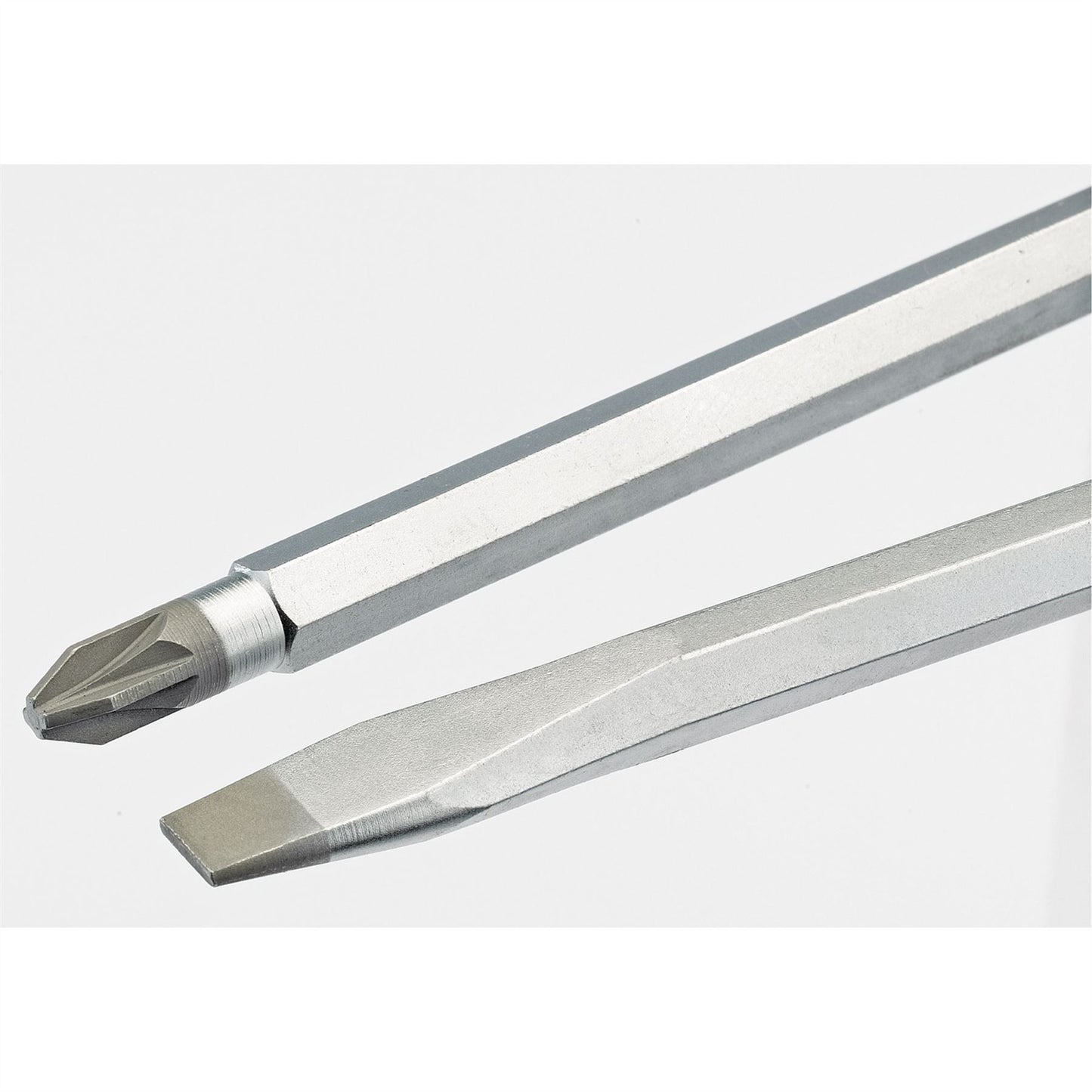 Draper 35181 Pound Thru' Plain Slot Soft Grip Screwdriver 6.5 x 100mm Draper