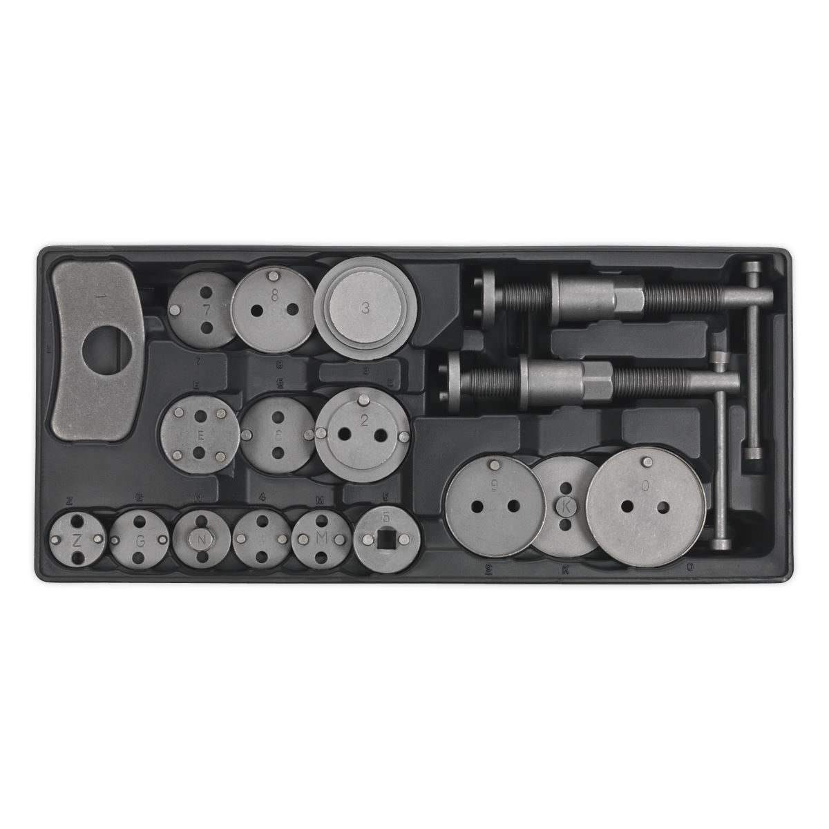 Sealey TBT27 Tool Tray with Brake Wind-Back Tool Kit 18pc Sealey