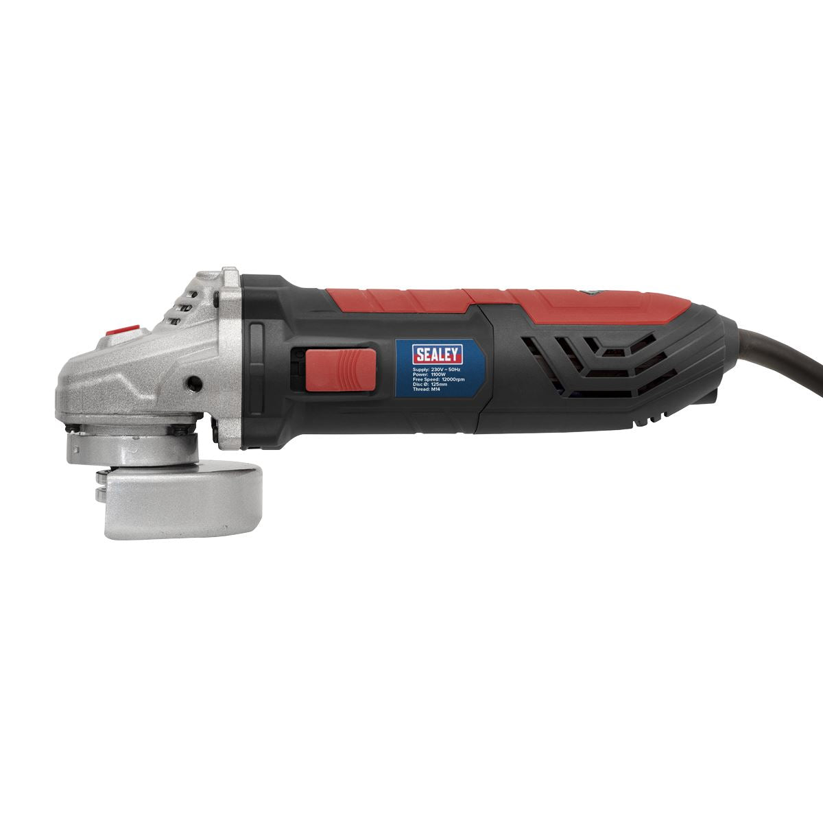 Sealey SAG125 Angle Grinder Ø125mm 1100W/230V Sealey