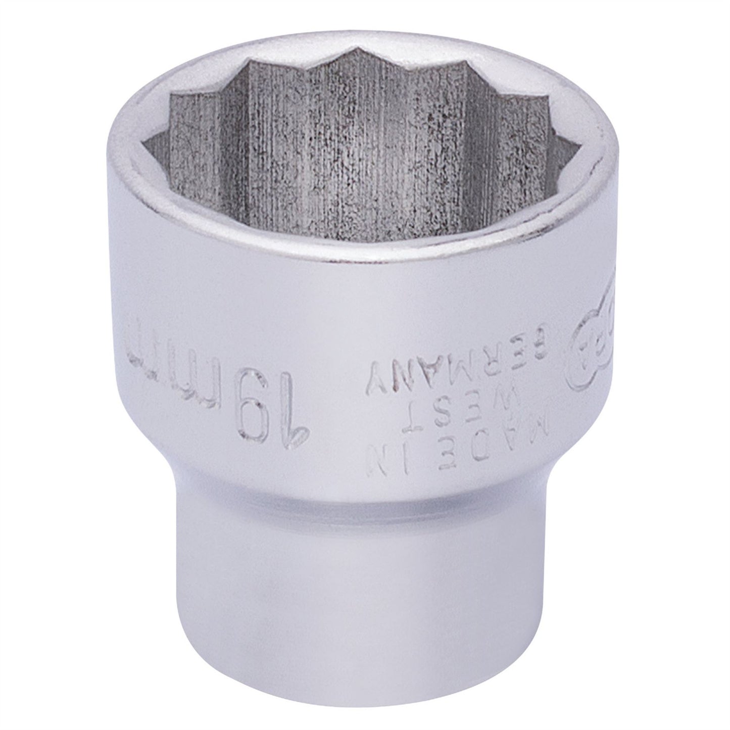 Elora 25953 Bi-Hexagon Socket 3/8" Sq. Dr. 19mm Elora