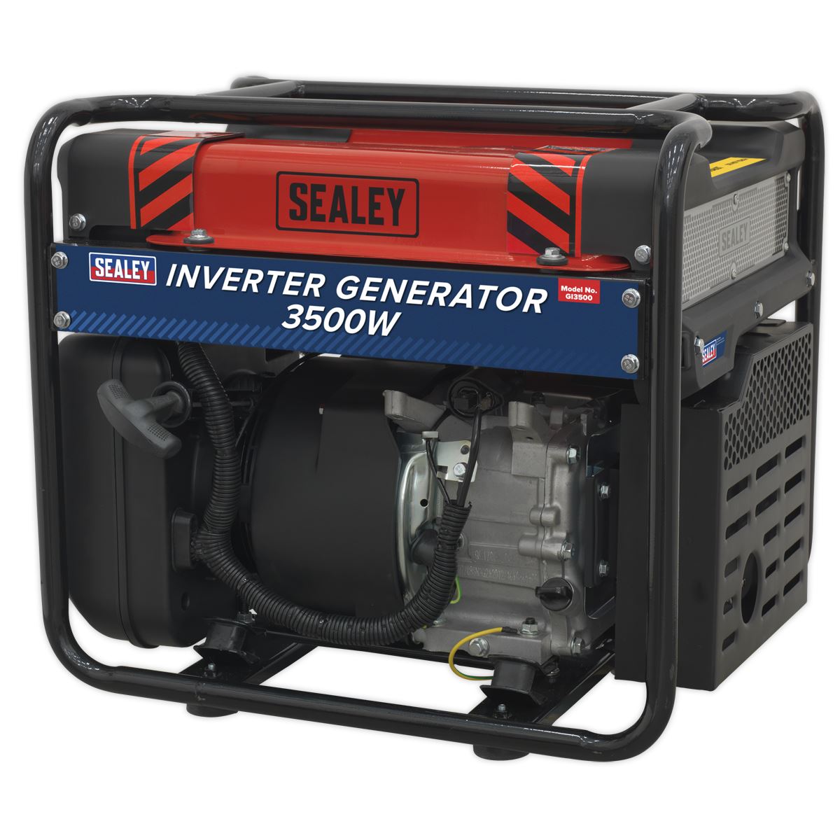 Sealey GI3500 Inverter Generator 3500W 230V 4-Stroke Engine Sealey