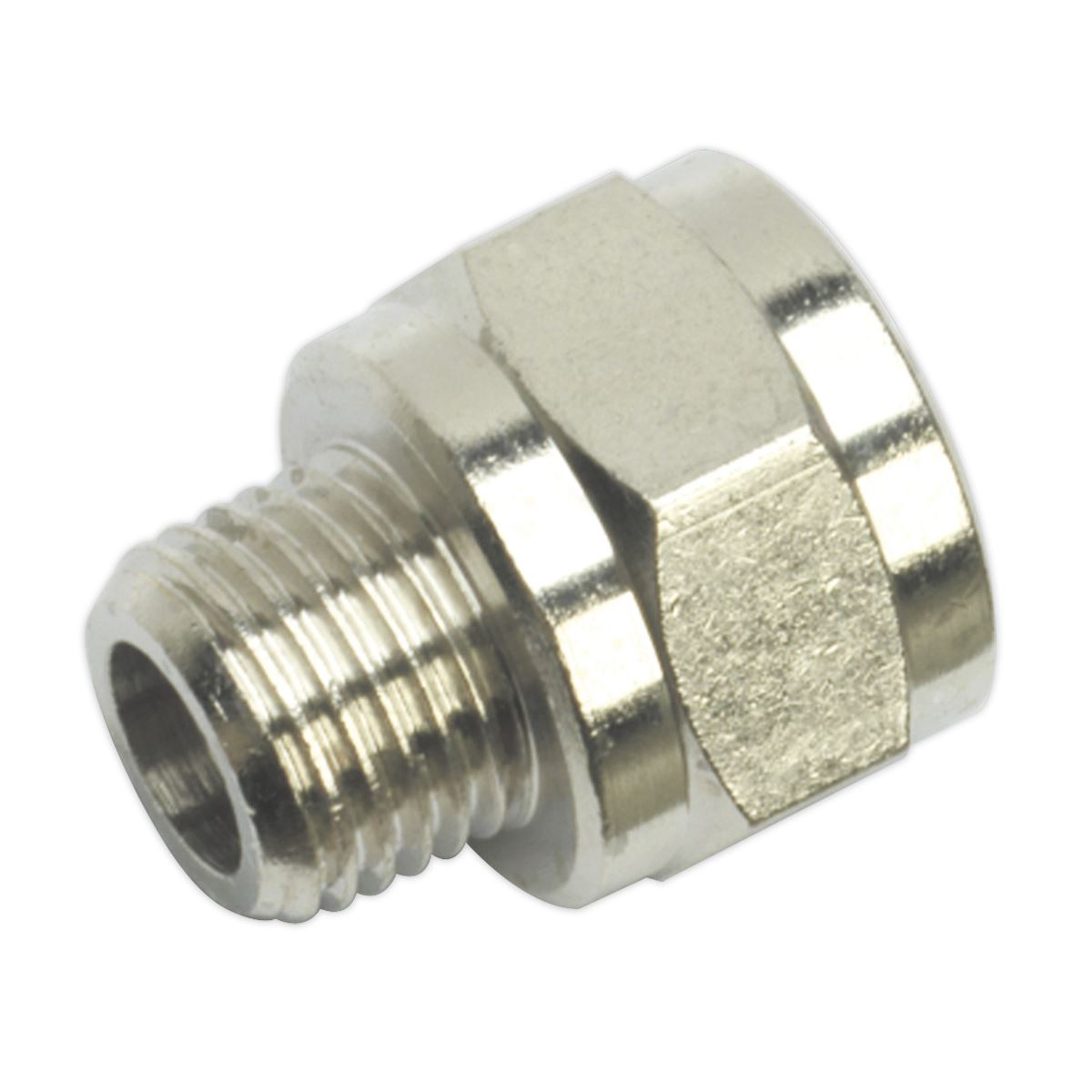 Sealey SA1/1438F Adaptor 1/4"BSPT Male to 3/8"BSP Female Sealey