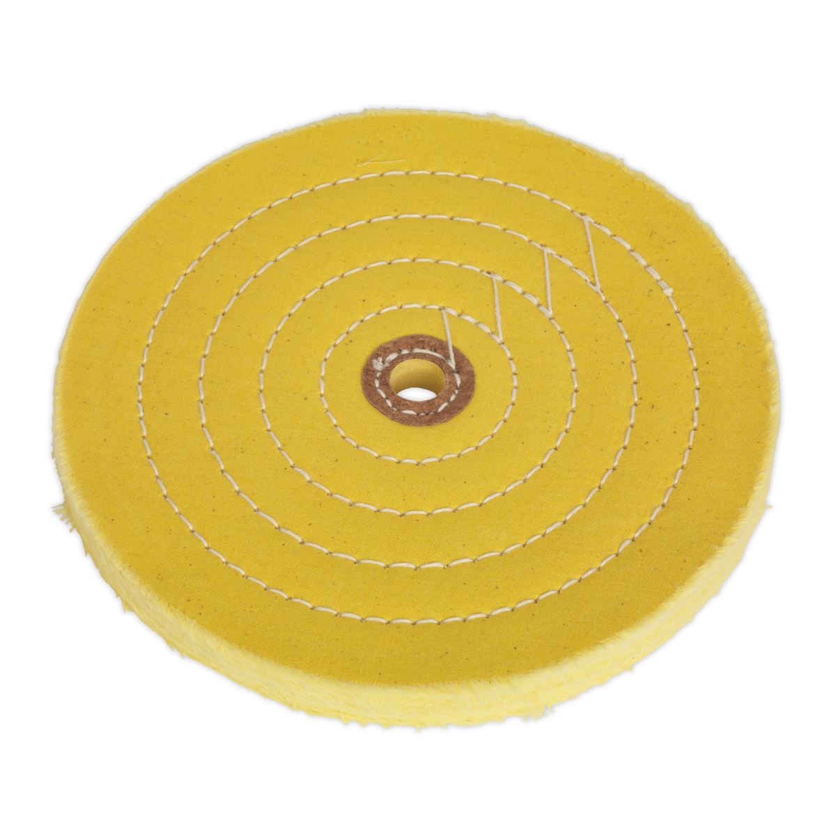 Sealey BG200BWC Buffing Wheel Ø200 x 16mm Ø16mm Bore Coarse Sealey