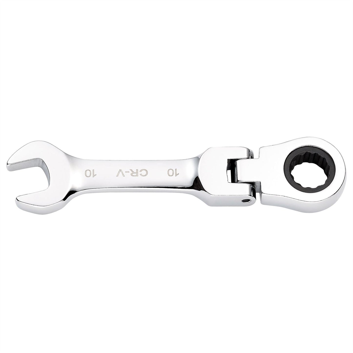 Draper 27965 HI-TORQ® Metric Stubby Flexible Head Ratchet Combination Spanner 10mm Draper