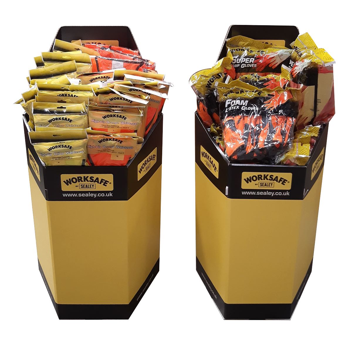 Sealey WDBHV1 Worksafe Dump Bin - Hi-Vis Waistcoats Sealey