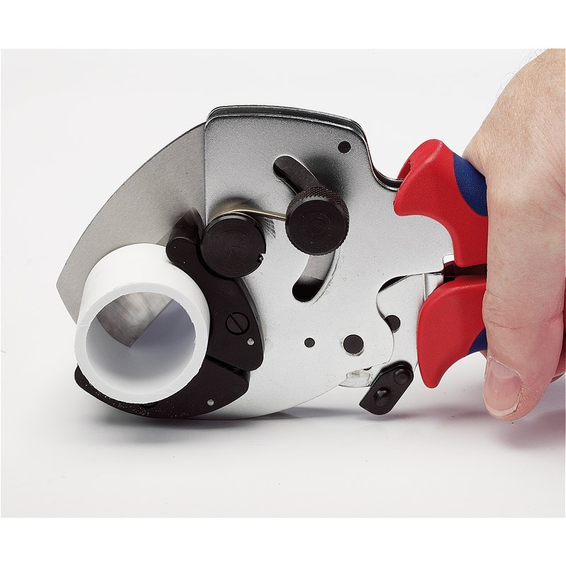 Knipex 90 25 40 Pipe Cutter For Composite & Plastic Pipes 210mm Knipex