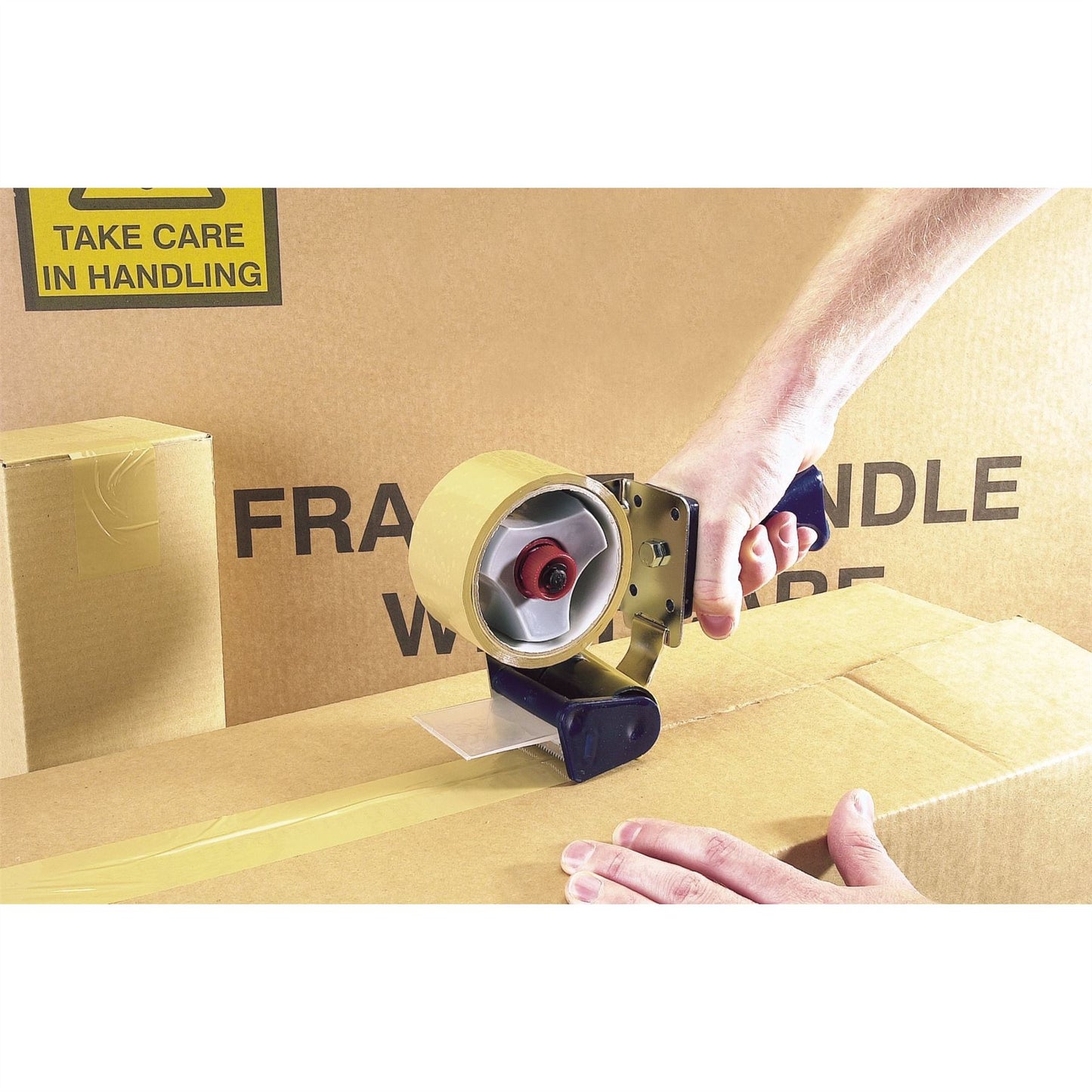 Draper 63390 Hand-Held Packing Security Tape Dispenser Kit 2 x Reels of Tape Draper