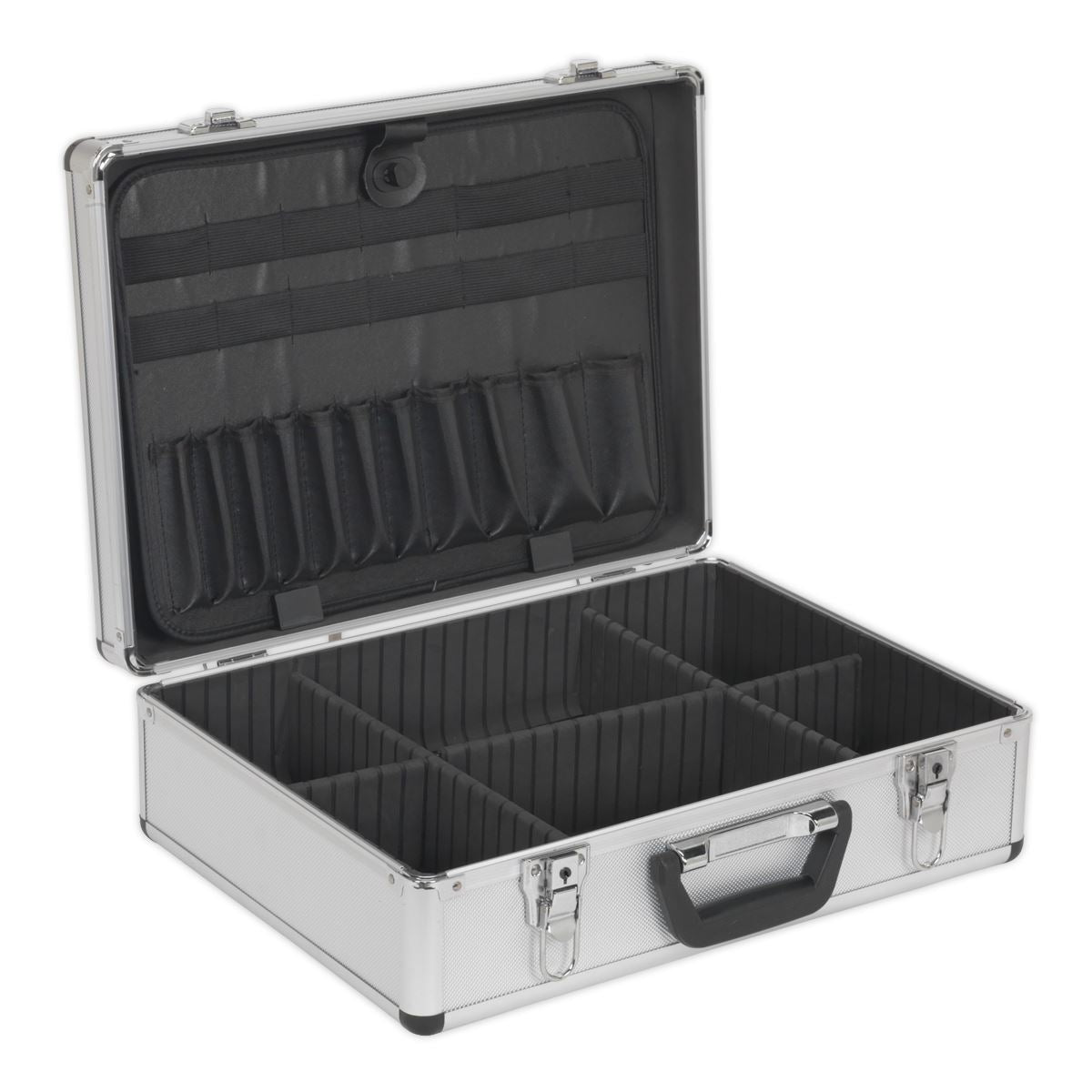 Sealey AP601 Tool Case Aluminium Radiused Edges Sealey