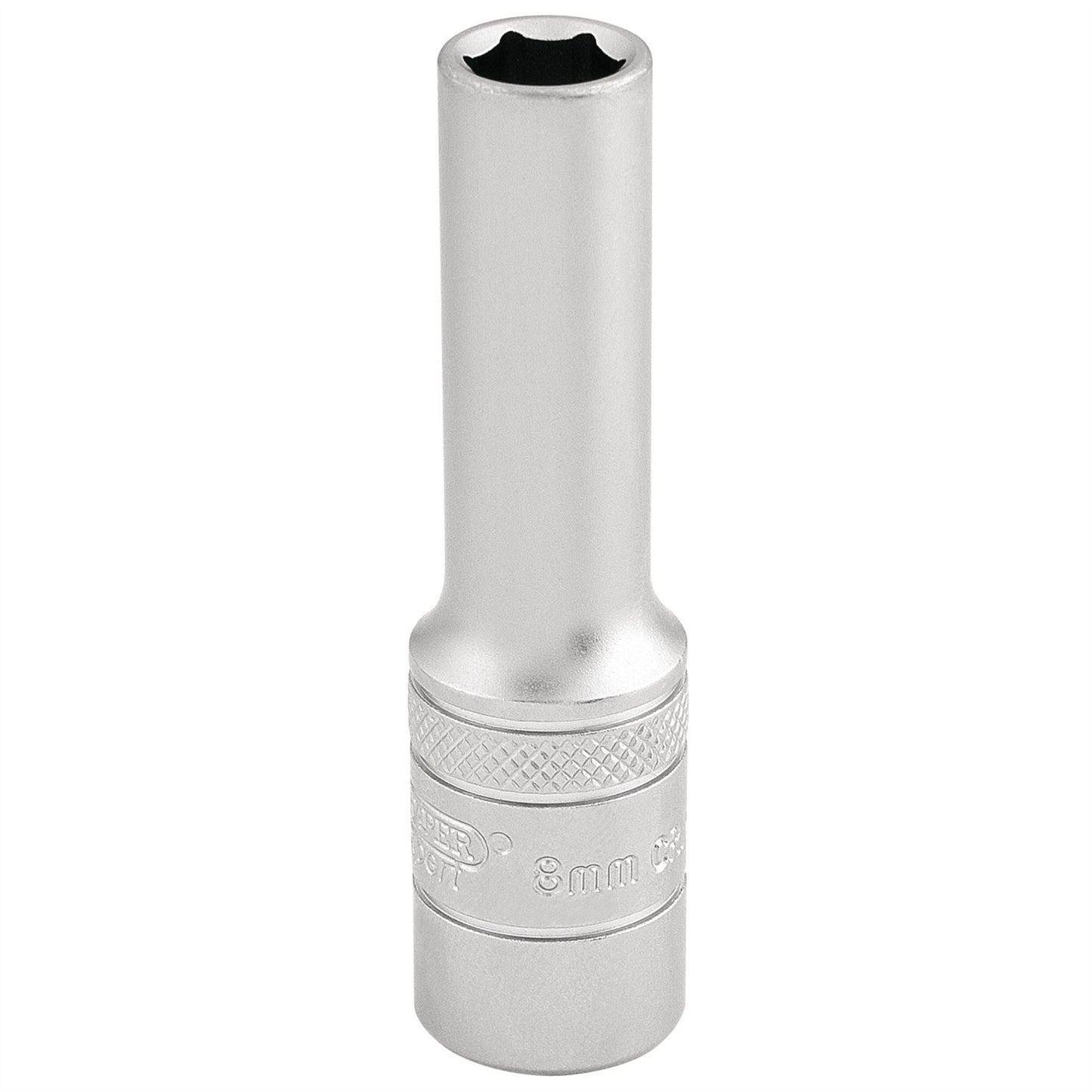 Draper 16578 6 Point Metric Deep Socket 3/8" Sq. Dr. 8mm Draper