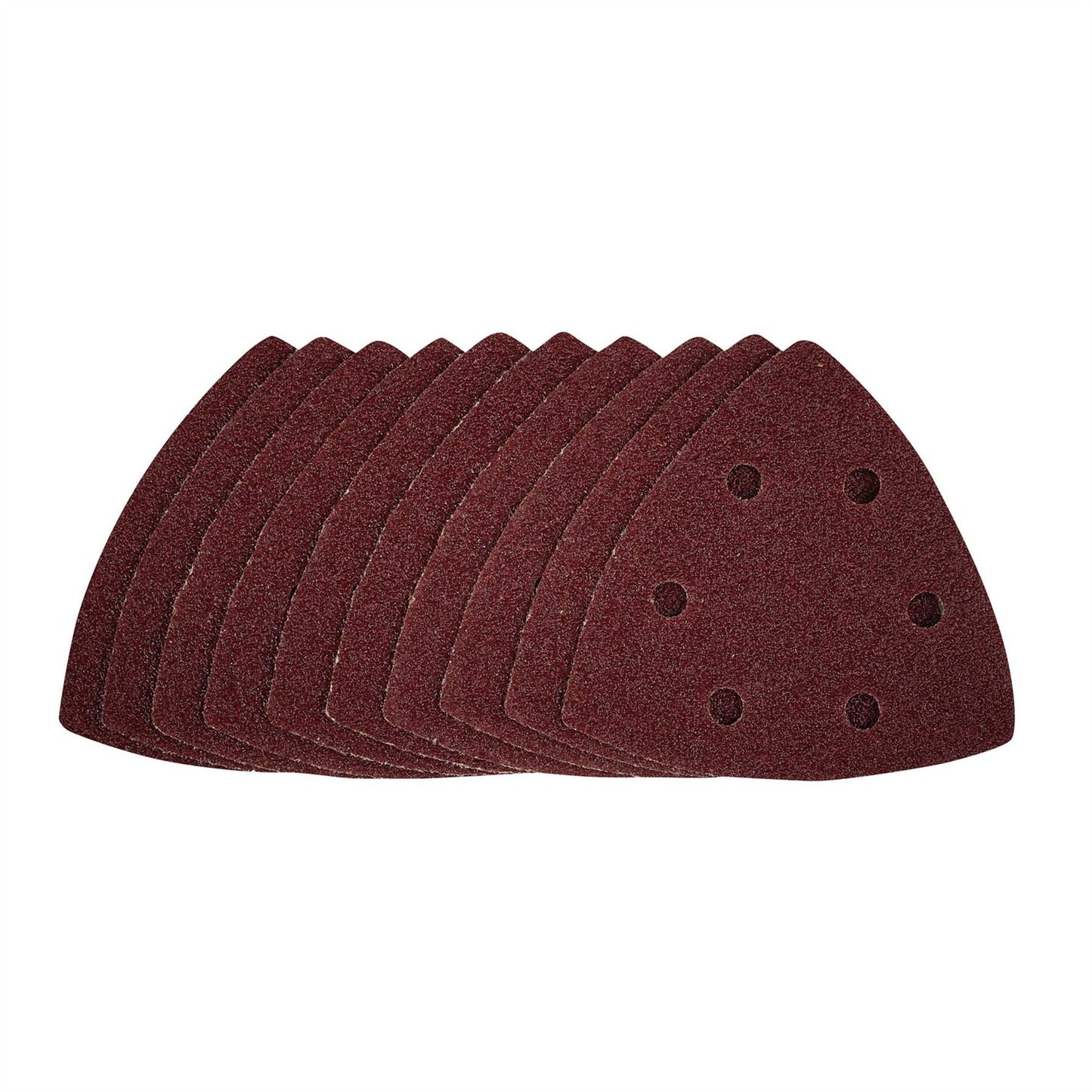 Draper 41694 Delta Sanding Sheets with Hook and Loop 93mm 40 Grit Pack of 10 Draper