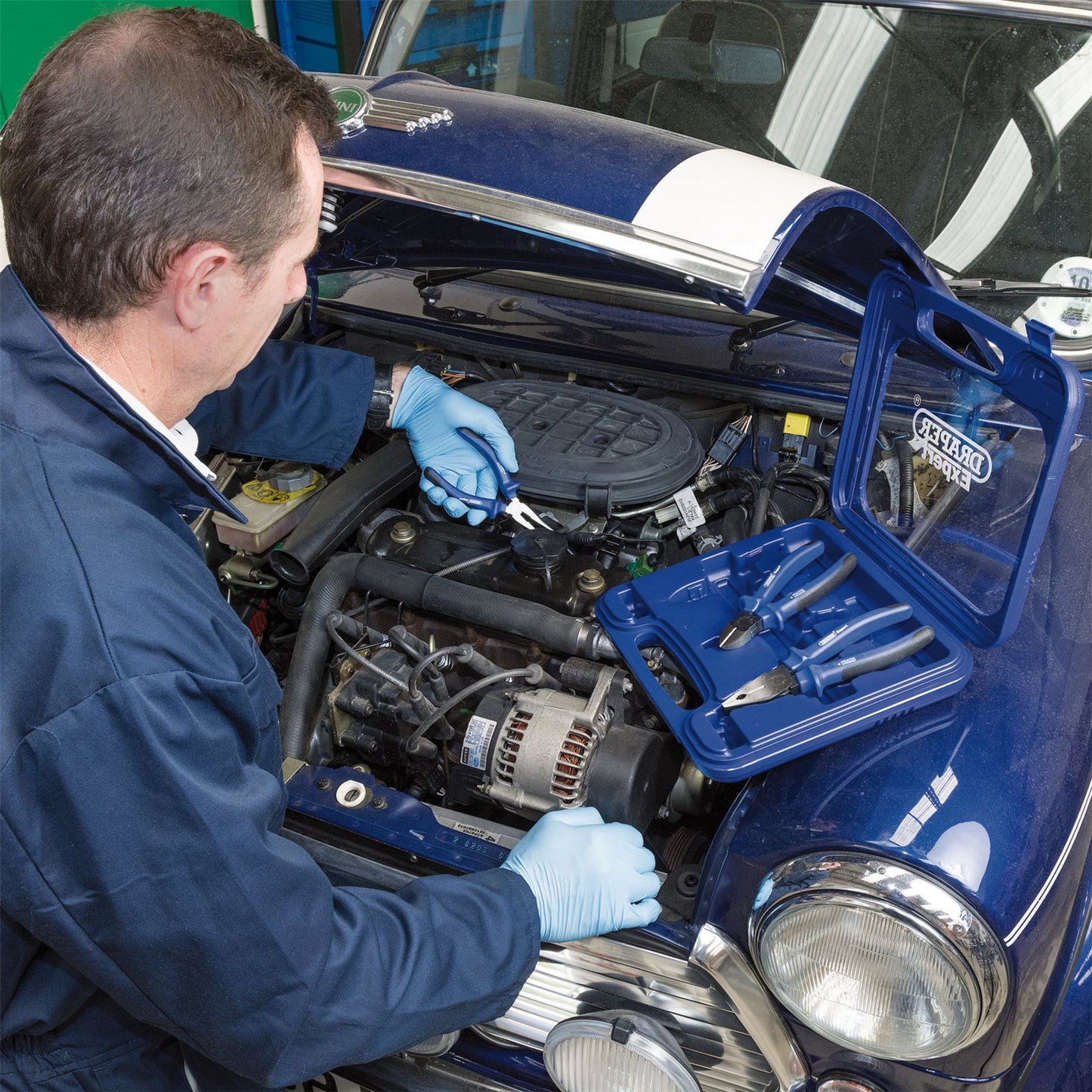 Draper 69289 Expert Heavy Duty Soft Grip Pliers Set 3 Piece Draper