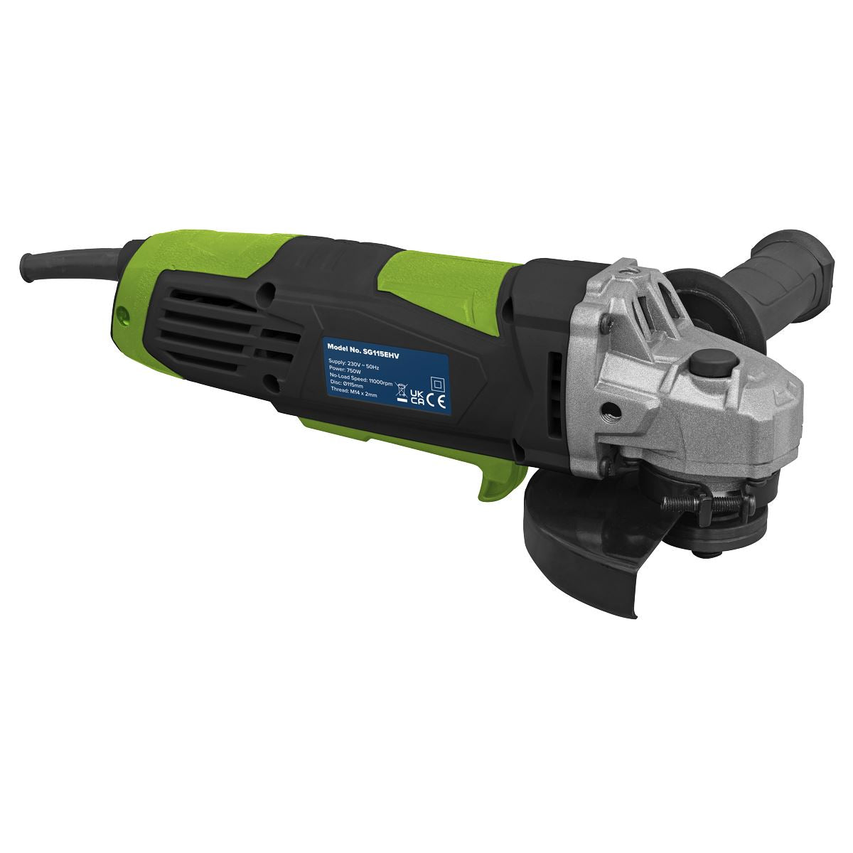 Sealey SG115EHV Angle Grinder Ø115mm 750W/230V Sealey