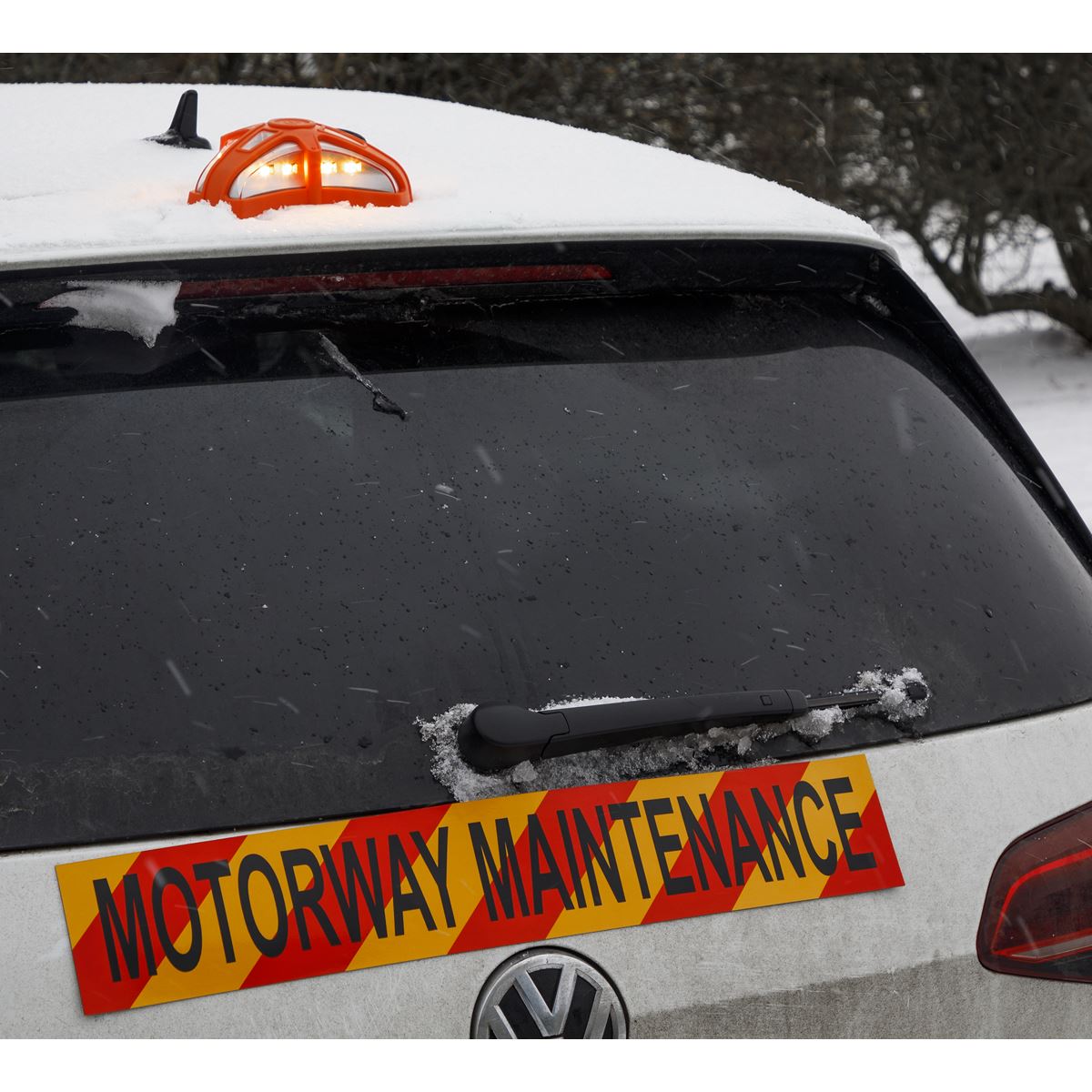 Sealey LED040 Rotating Warning Emergency Light 12 SMD & 6 SMD LED 3 x AAA Cell Sealey