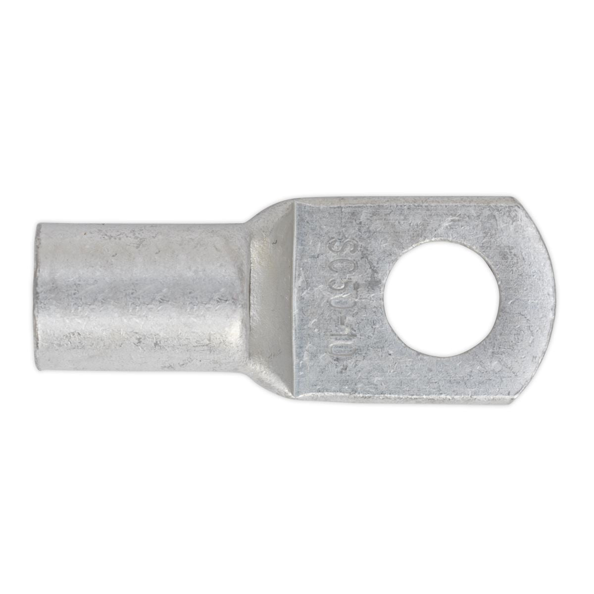 Sealey LT5010 Copper Lug Terminal 50mm² x 10mm Pack of 10 Sealey