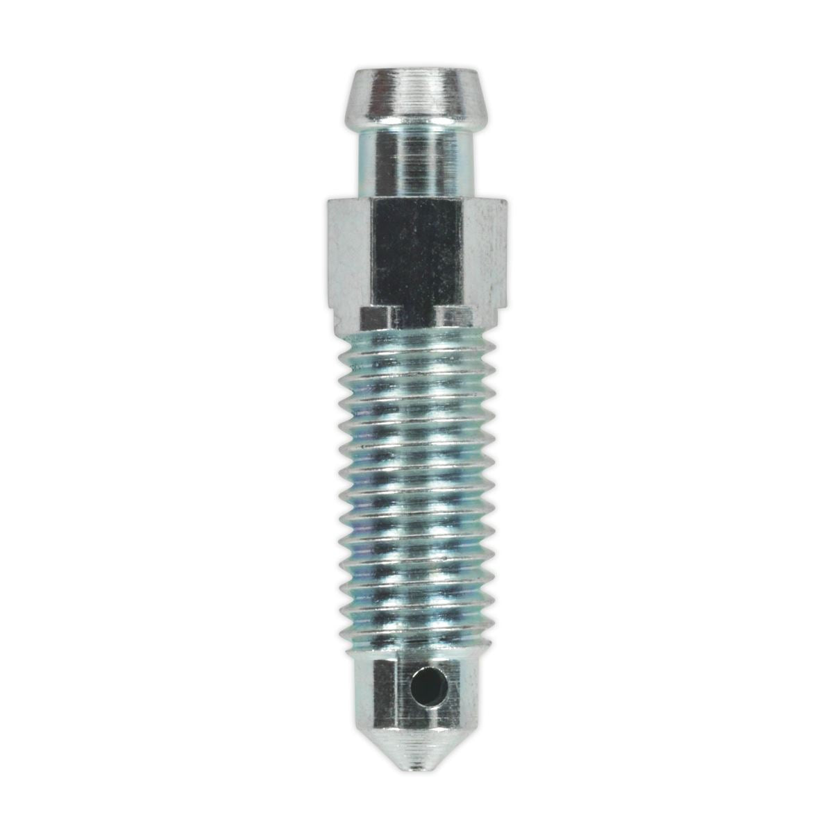 Sealey BS1428 Brake Bleed Screw 1/4"UNF x 28mm 28tpi Long Pack of 10 Sealey