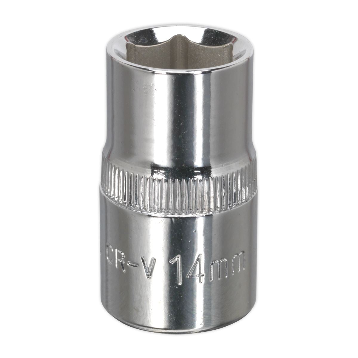 Sealey SP1214 WallDrive® Socket 14mm 1/2"Sq Drive Fully Polished Sealey