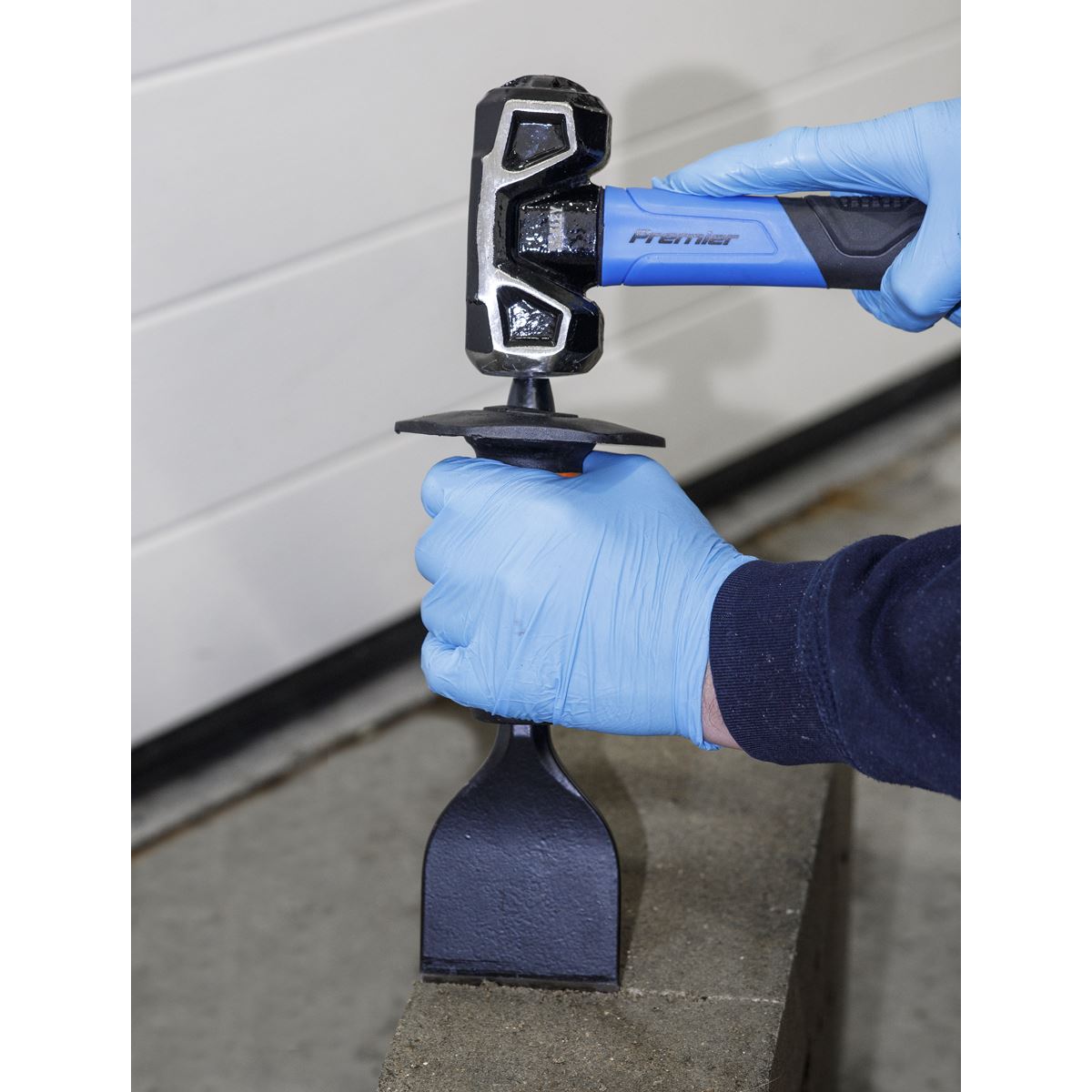 Sealey BB02G Brick Bolster with Grip 75 x 225mm Sealey