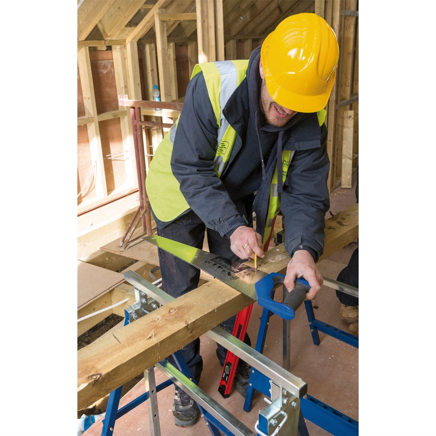 Draper 49286 Expert Supercut® Soft Grip Hardpoint Handsaw 550mm/22" 7tpi/8ppi Draper