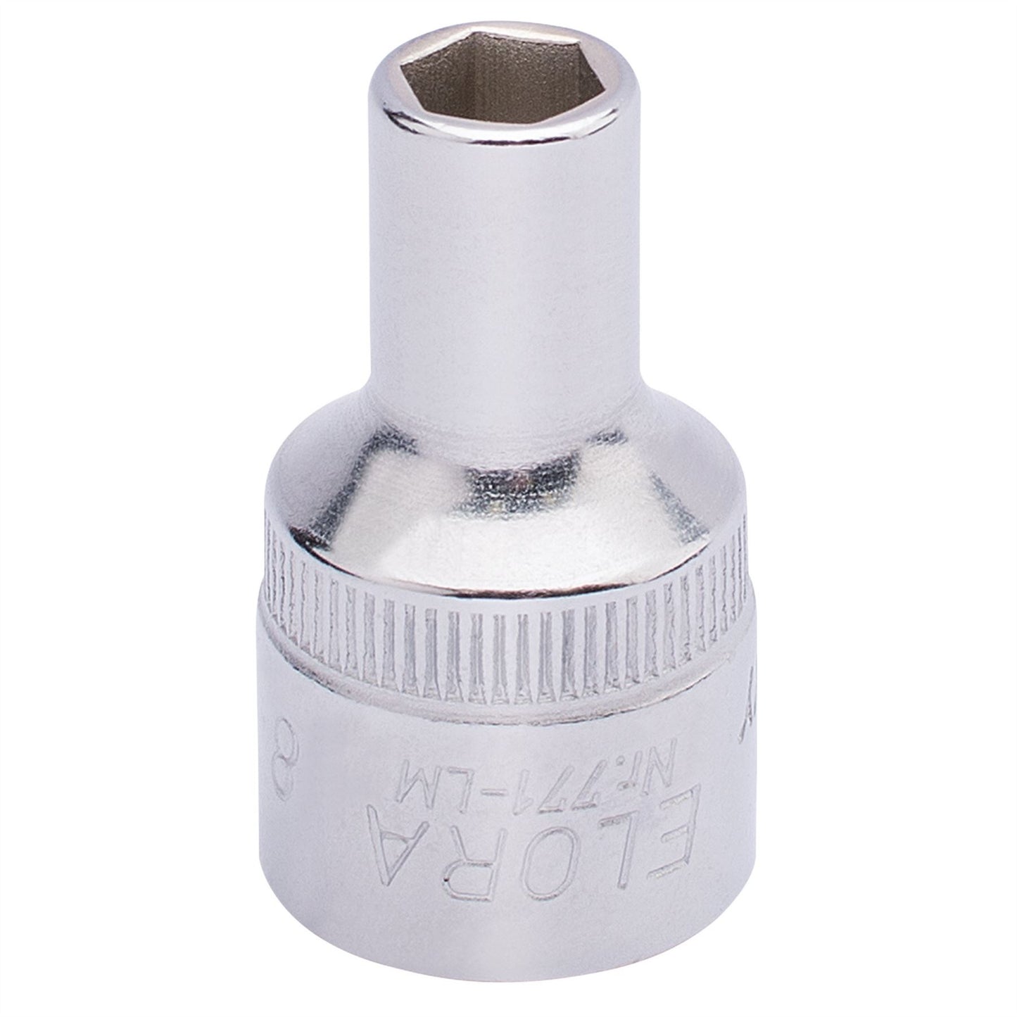 Elora 15297 Hexagon Socket 1/2" Sq. Dr. 8mm Elora