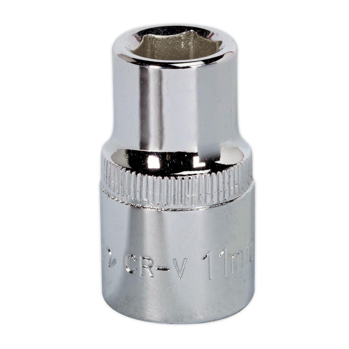 Sealey SP1211 WallDrive® Socket 11mm 1/2"Sq Drive Fully Polished Sealey