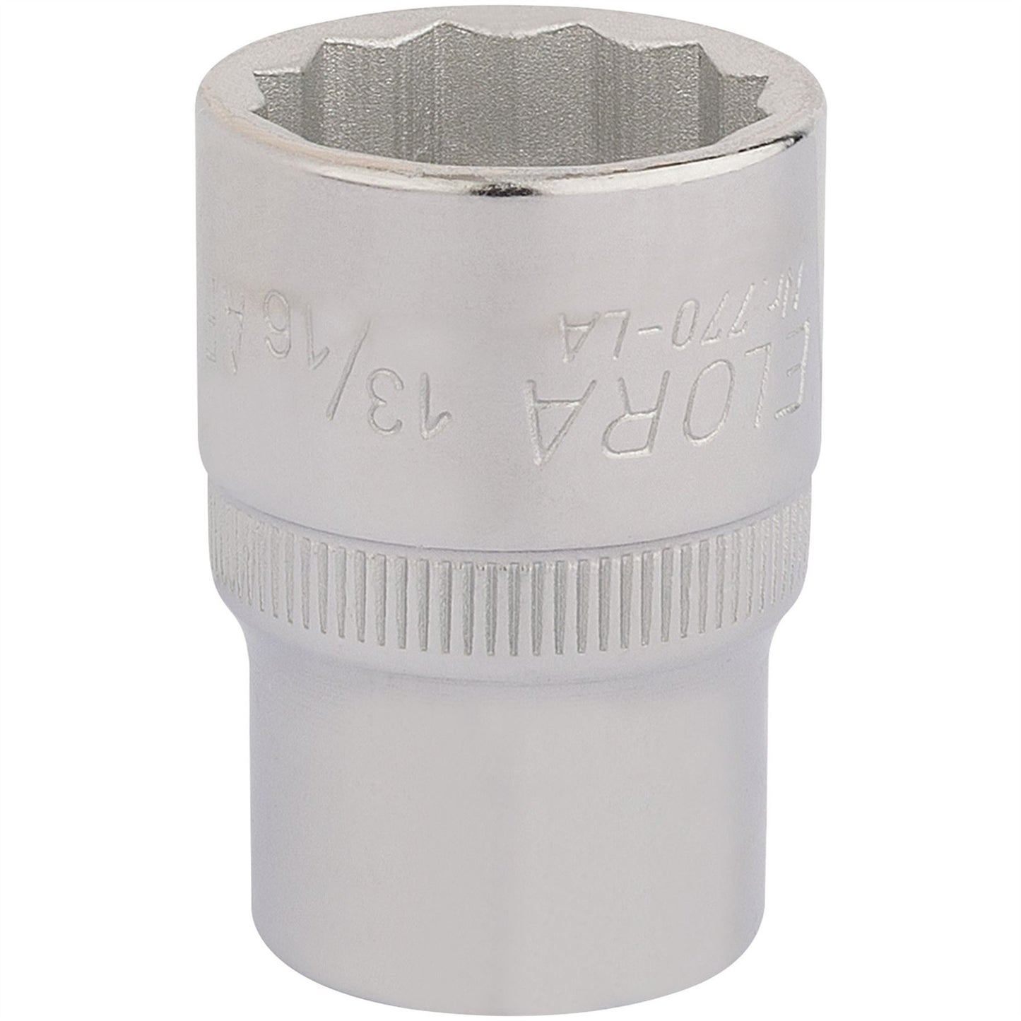 Elora 24434 Bi-Hexagon Socket 1/2" Sq. Dr. 13/16" Elora
