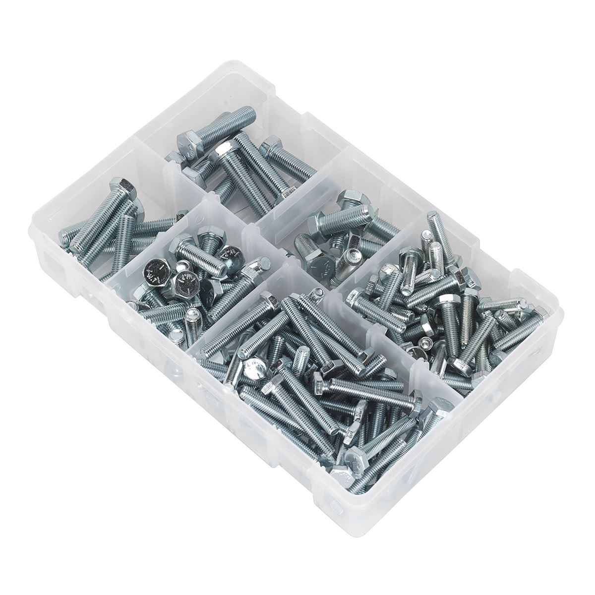 Sealey AB047UNF Setscrew Assortment 144pc 1/4"-3/8"UNF Sealey