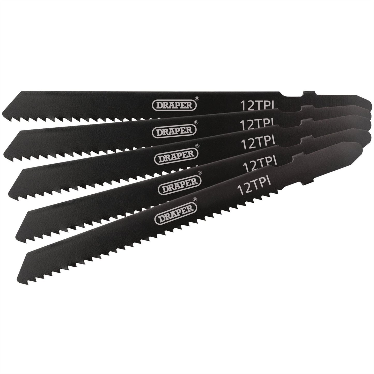 Draper 81722 DT119B Jigsaw Blade Set 92mm 5 Piece Draper