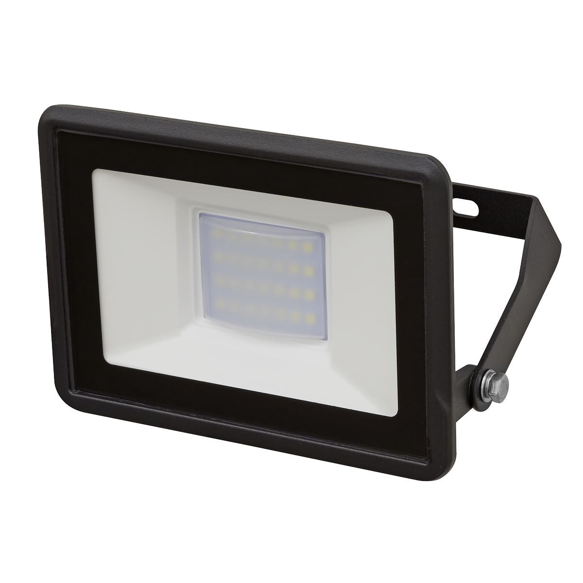 Sealey LED112 Extra-Slim Floodlight with Wall Bracket 20W SMD LED Sealey