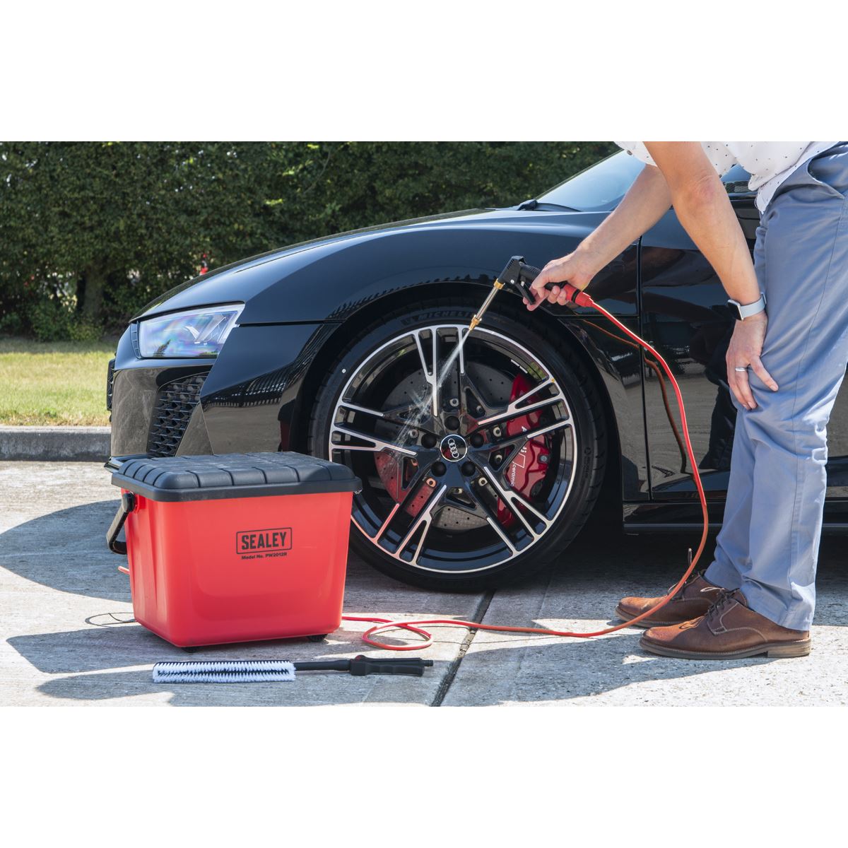 Sealey PW2012R Rechargeable Pressure Washer 25L 12V Sealey