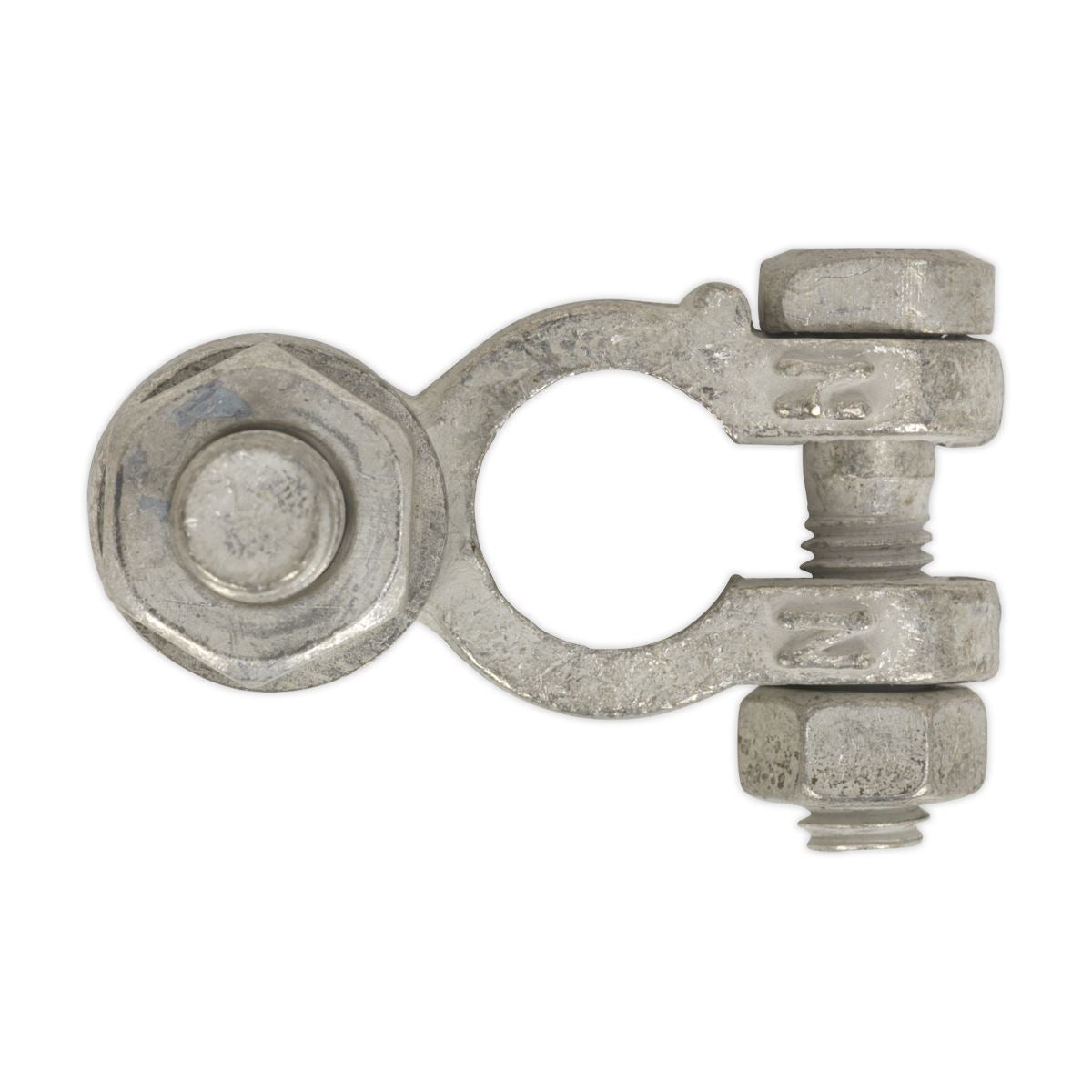 Sealey BTN26 Battery Terminal - Post with Washer & Nut 24V Negative Pack of 5 Sealey