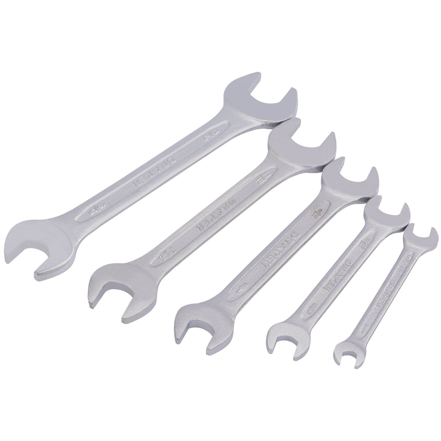 Draper 30767 AF Open End Spanner Set 5 Piece Draper