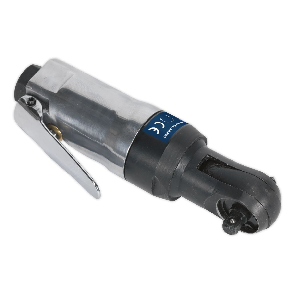 Sealey SA230 Air Ratchet Wrench 1/4"Sq Drive Super Stubby Sealey