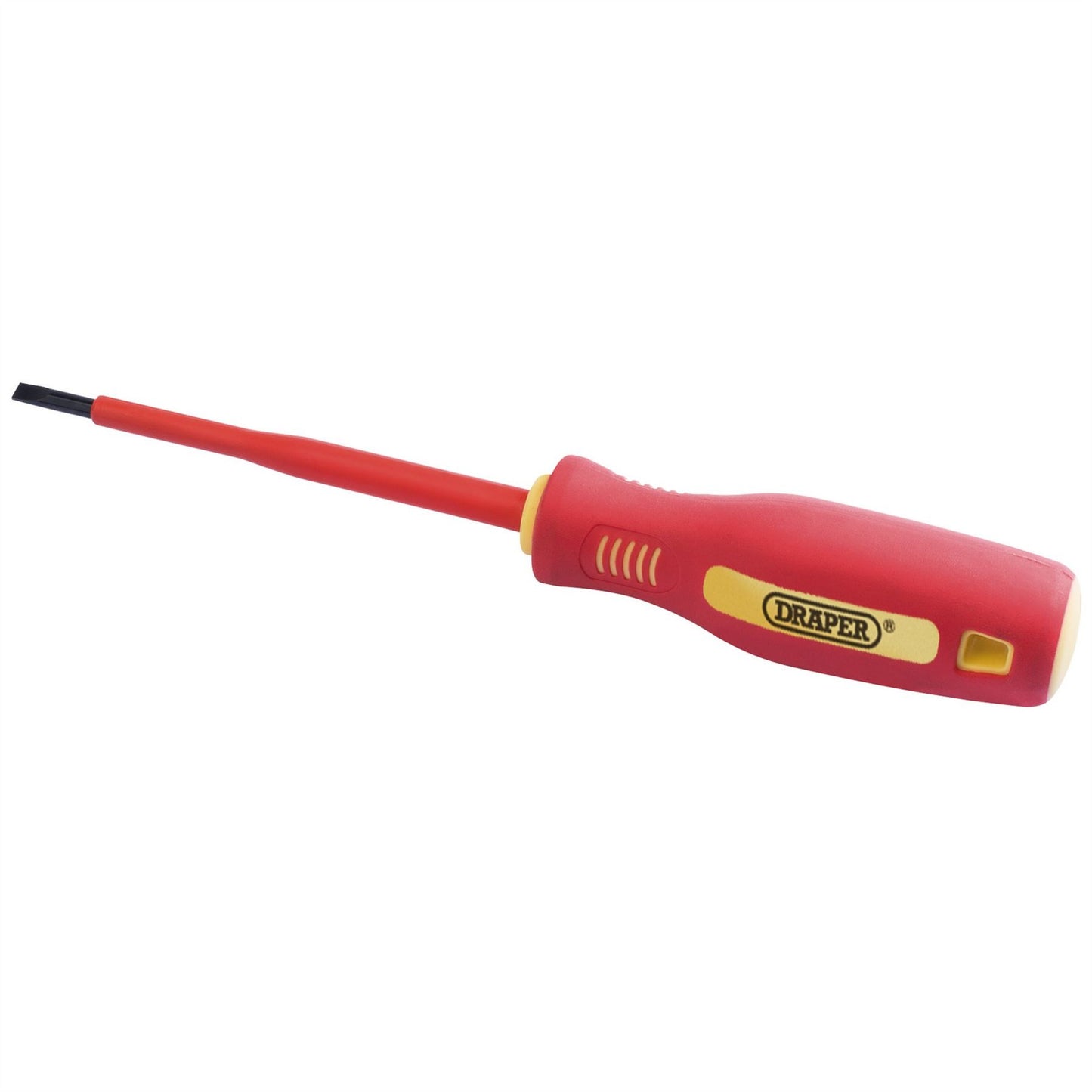 Draper 46517 Fully Insulated Plain Slot Screwdriver 4 x 100mm Draper