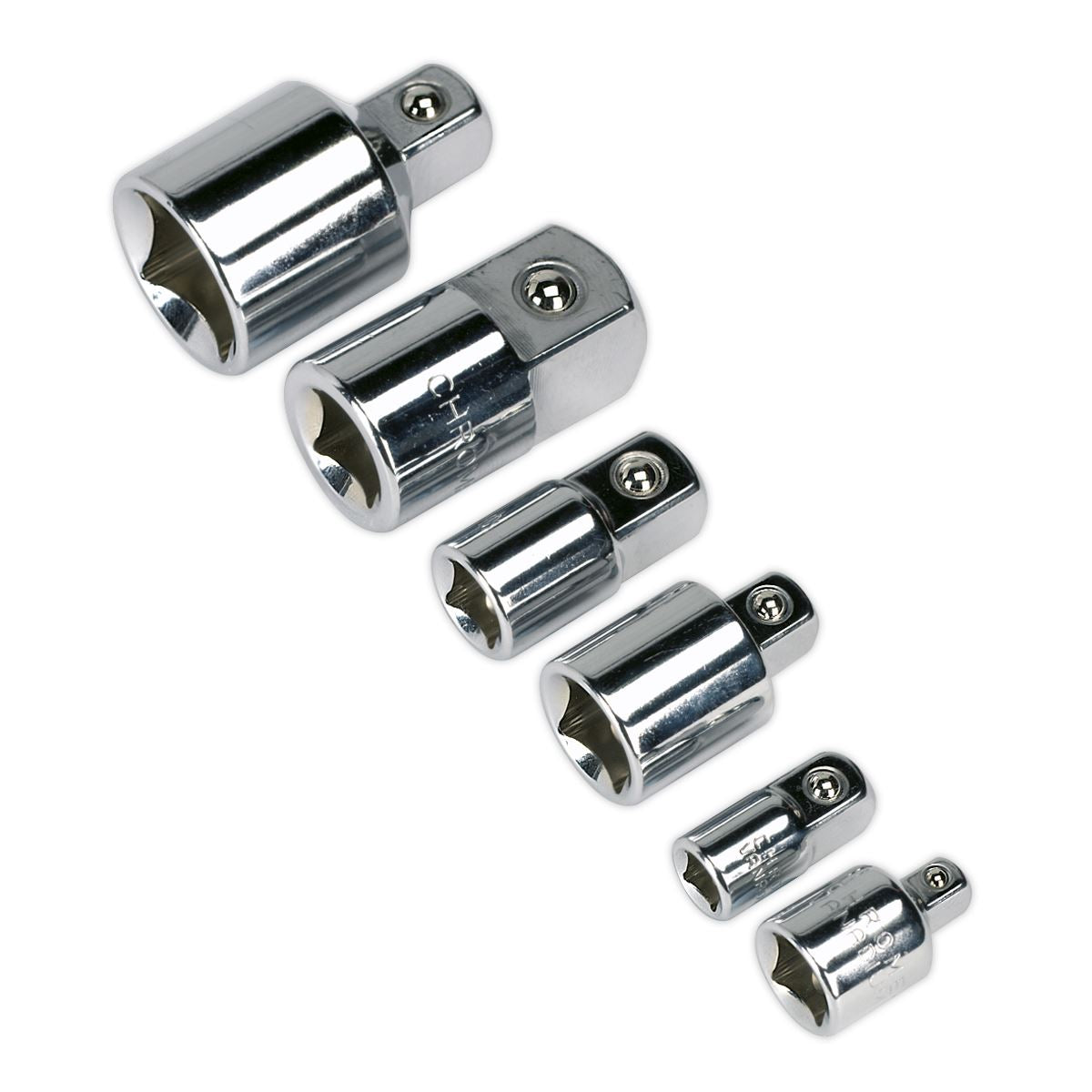 Sealey AK2736 Socket Adaptor Set 6pc Sealey