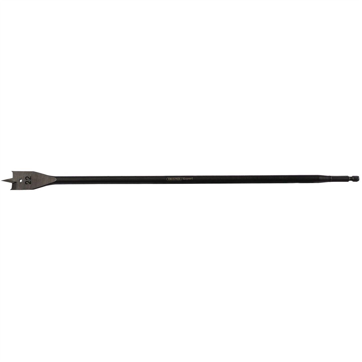 Draper 67674 Extra Long Flat Wood Bit 405mm 22mm Draper