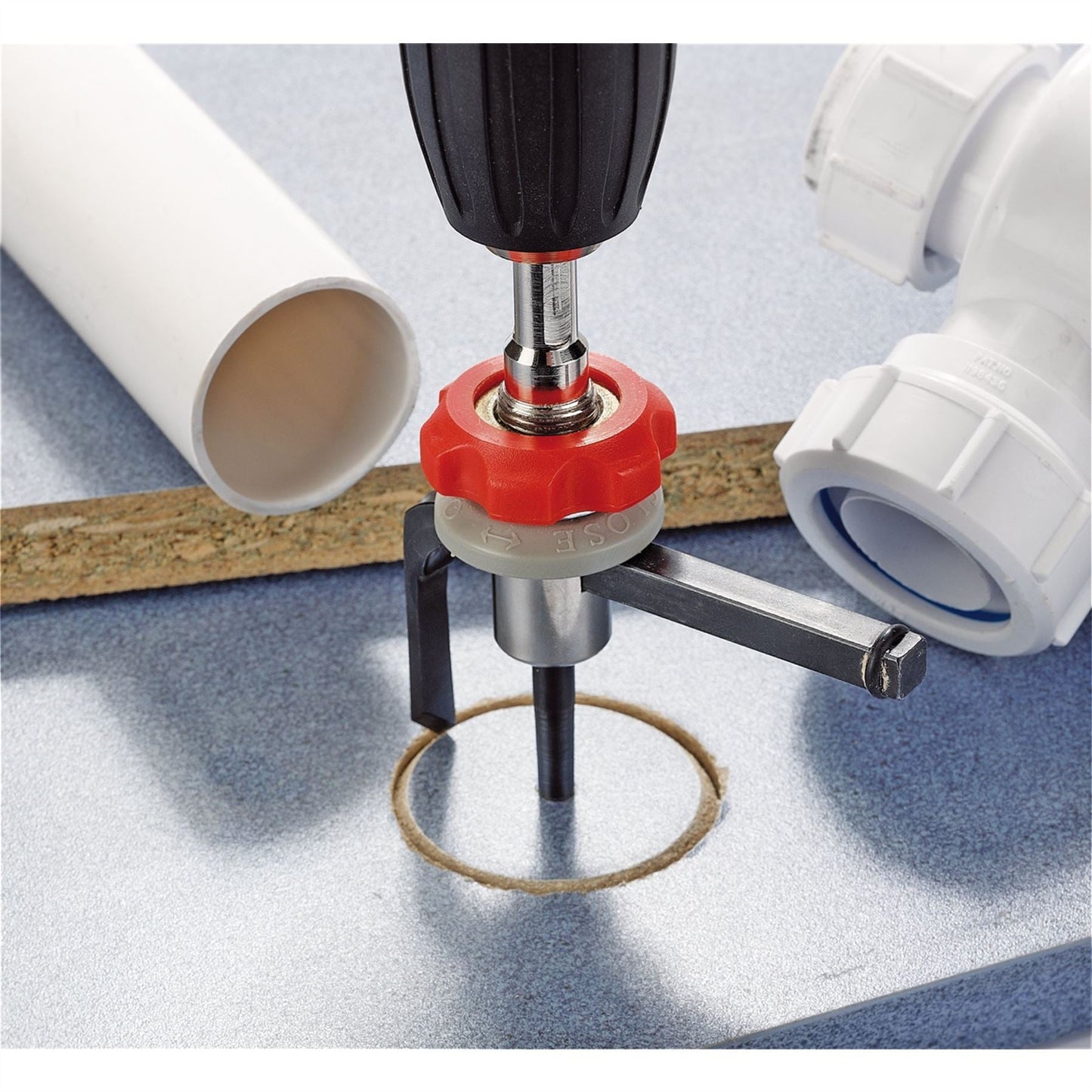 Draper 31950 Hole Cutter for Wood or Plastic 40 - 120mm Draper