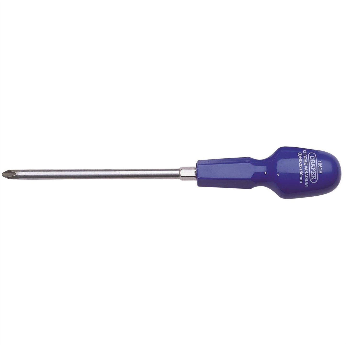 Draper 19506 Cross Slot Cabinet Pattern Screwdriver No.3 x 150mm Sold Loose Draper
