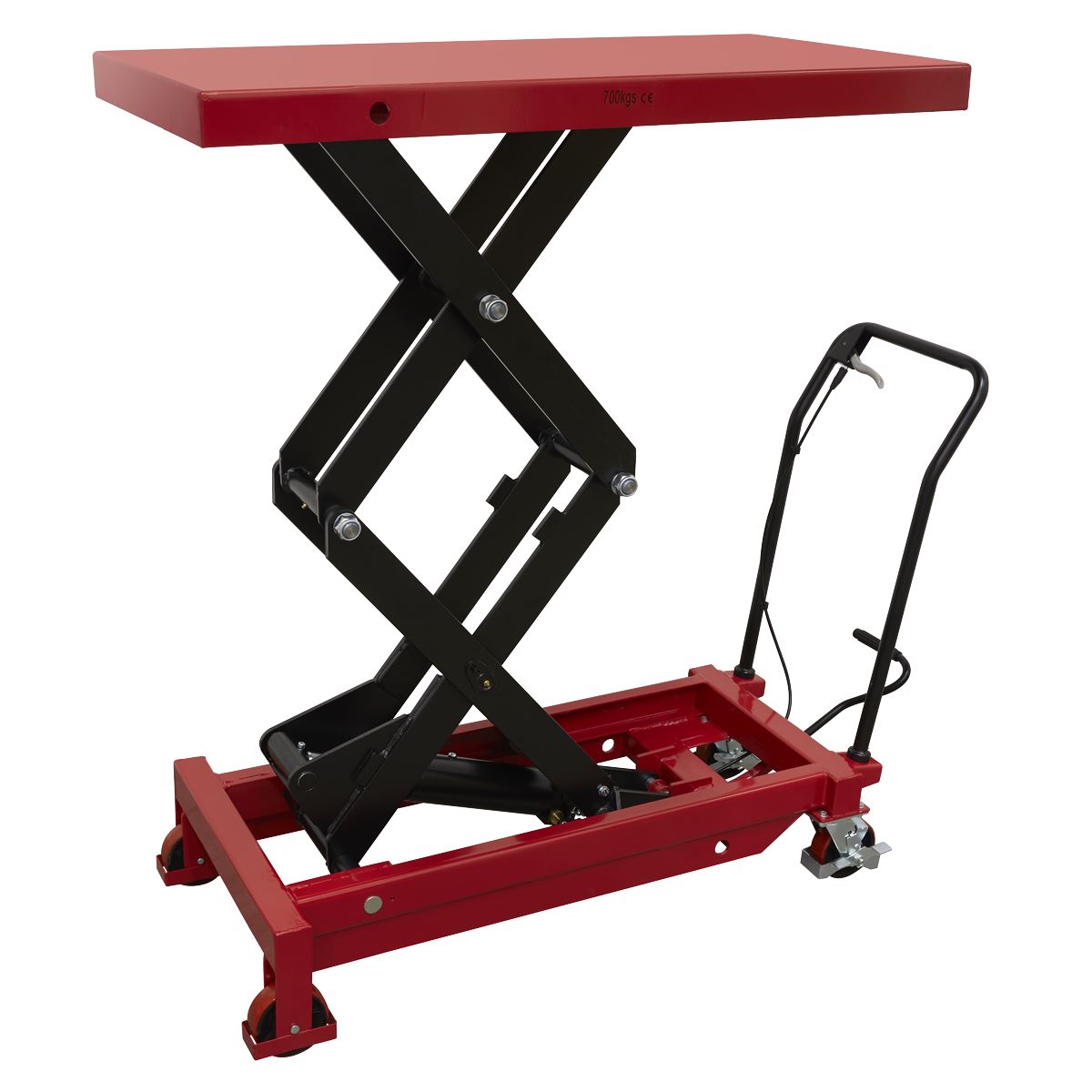 Sealey EVBT700 700kg Capacity EV Battery Lift/Hydraulic Platform Truck High Lift Sealey