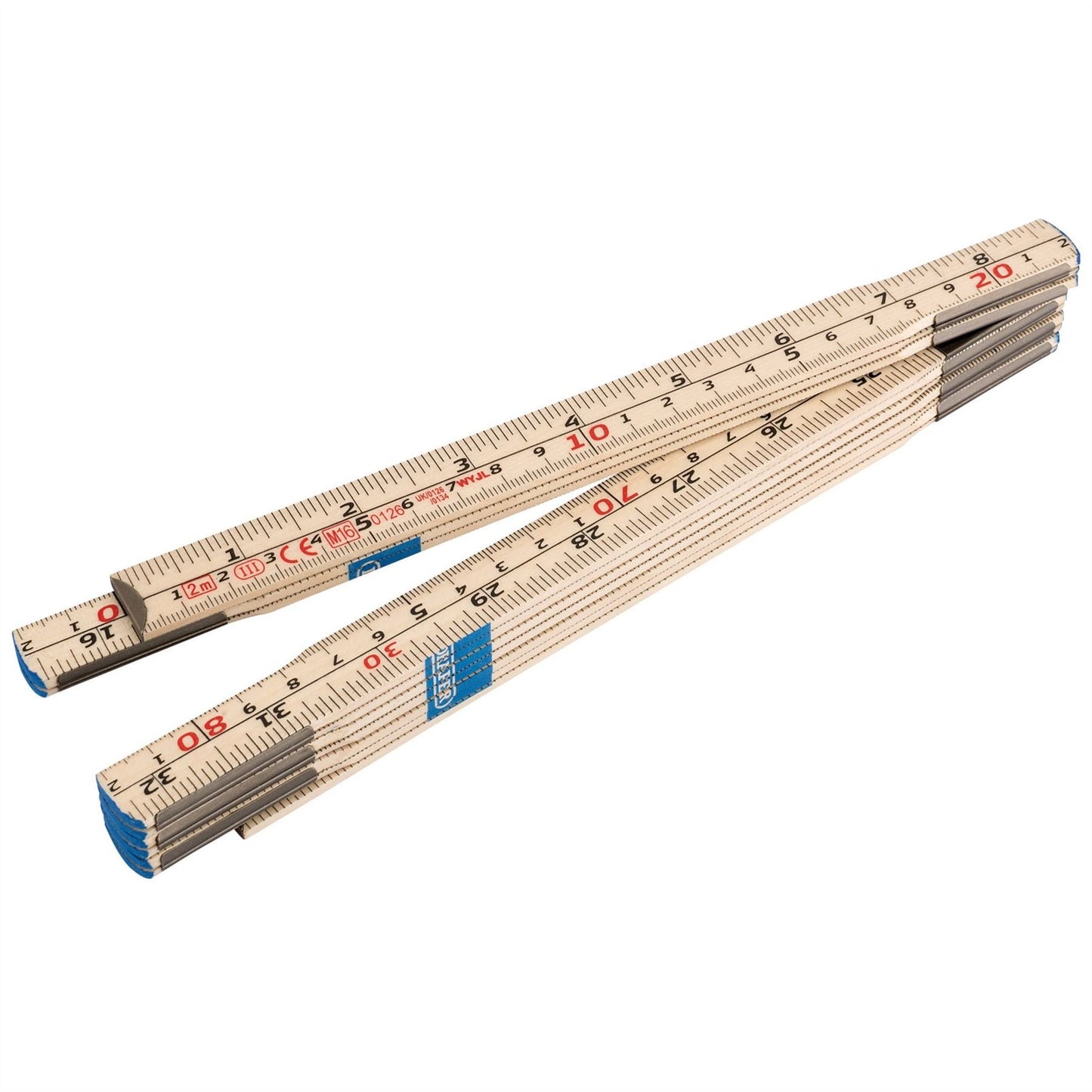 Draper 20703 Folding Wood Rule 2m Draper