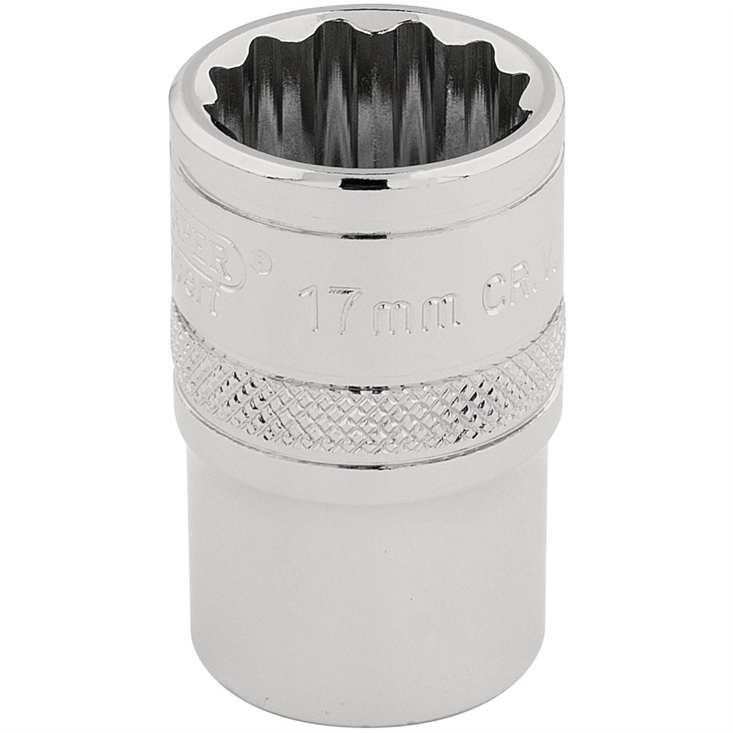 Draper 33167 HI-TORQ® 12 Point Socket 1/2" Sq. Dr. 17mm Draper