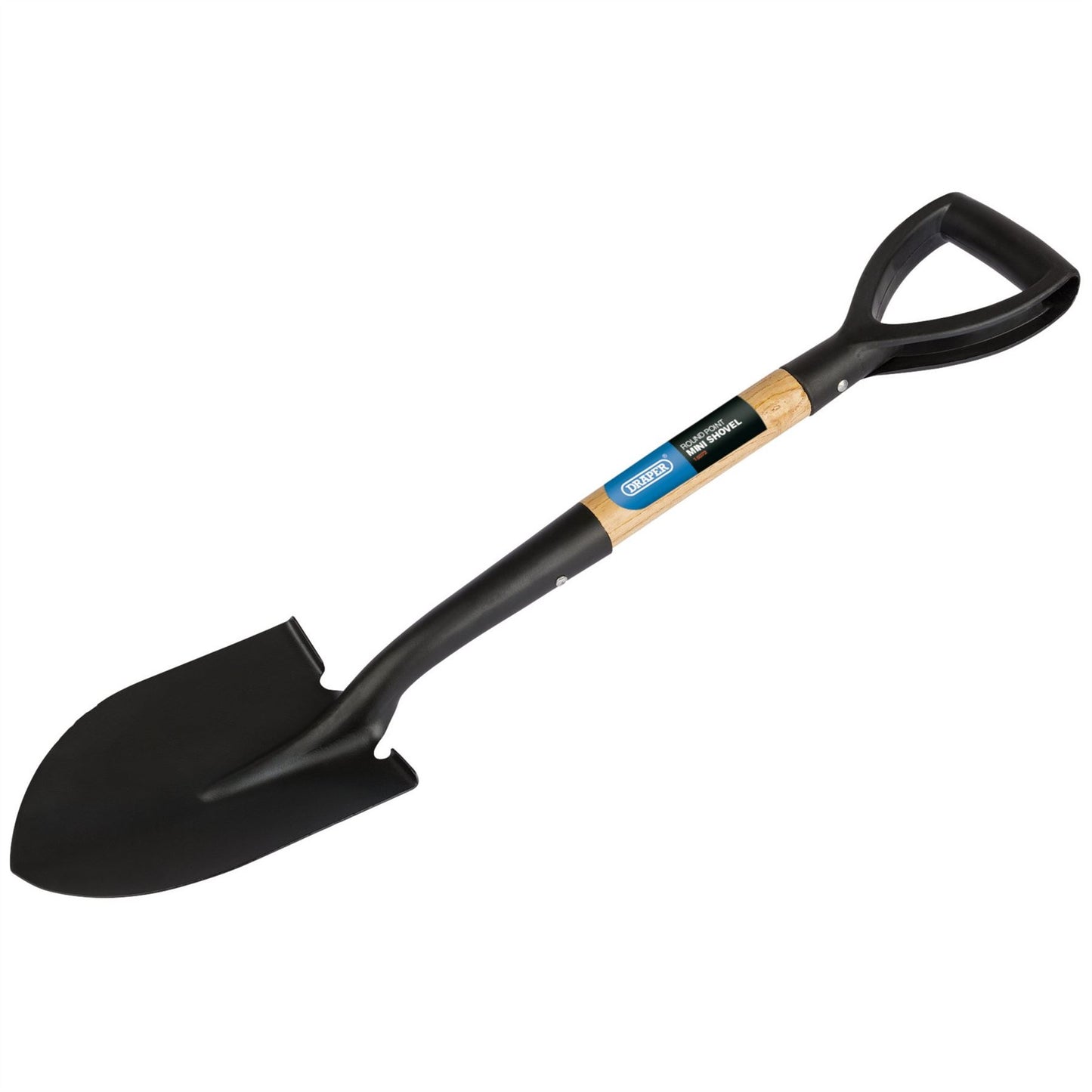 Draper 15072 Round Point Mini Shovel with Wood Shaft Draper