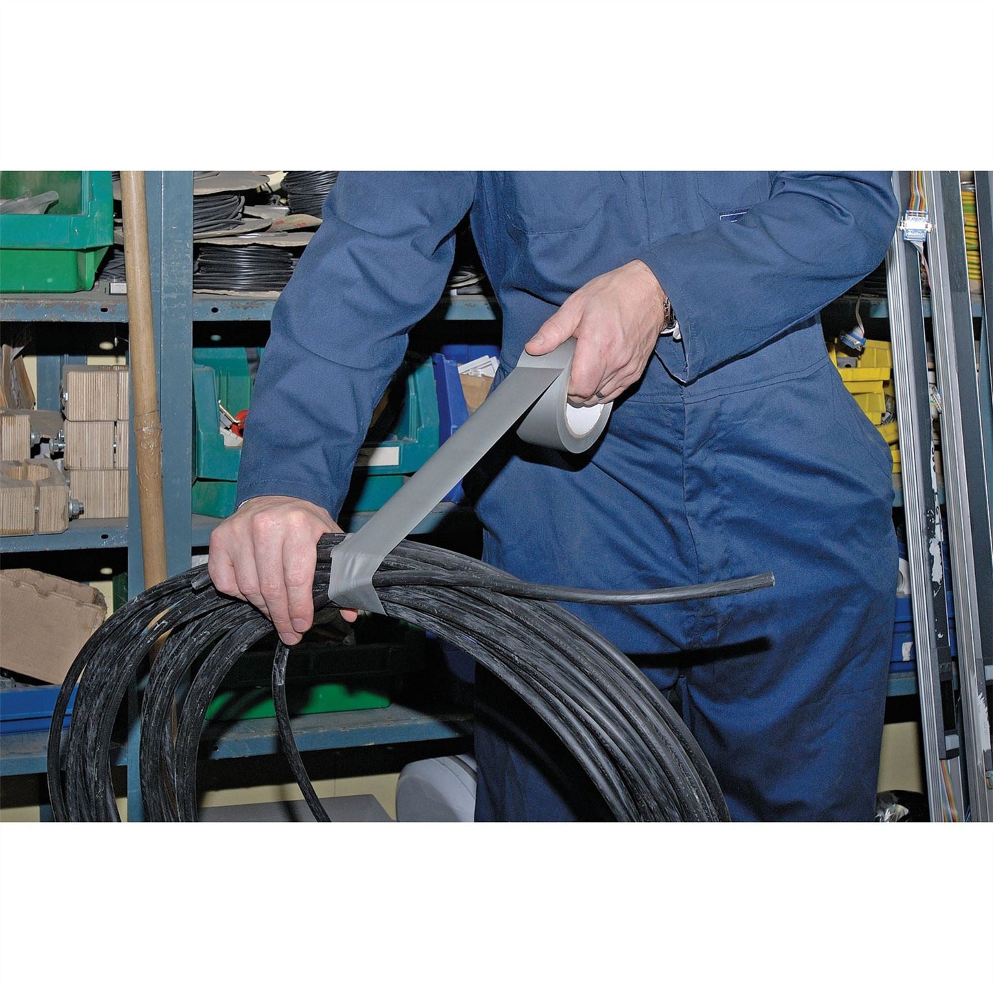 Draper 49430 Duct Tape Roll 30m x 50mm Grey Draper