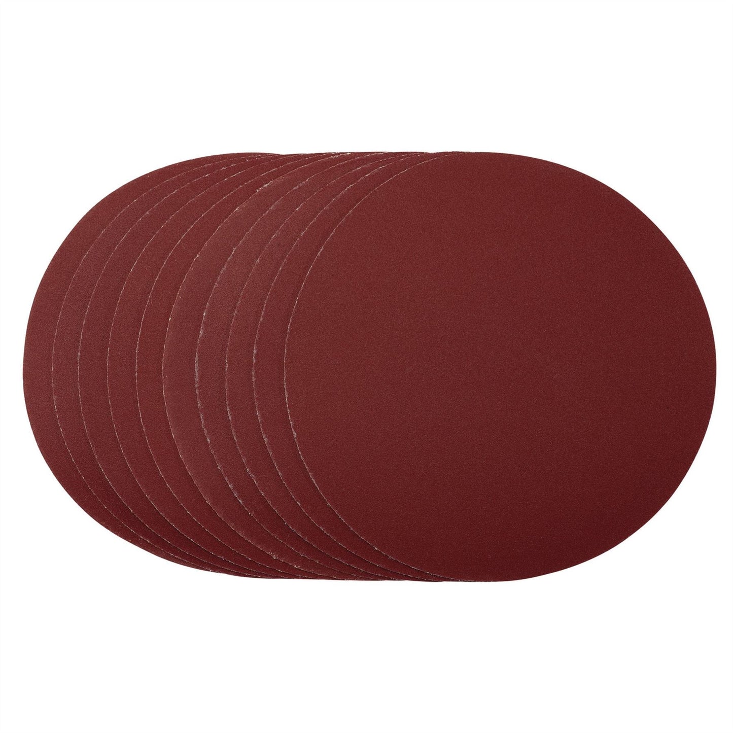Draper 56182 Sanding Discs 180mm Hook & Loop 240 Grit Pack of 10 Draper
