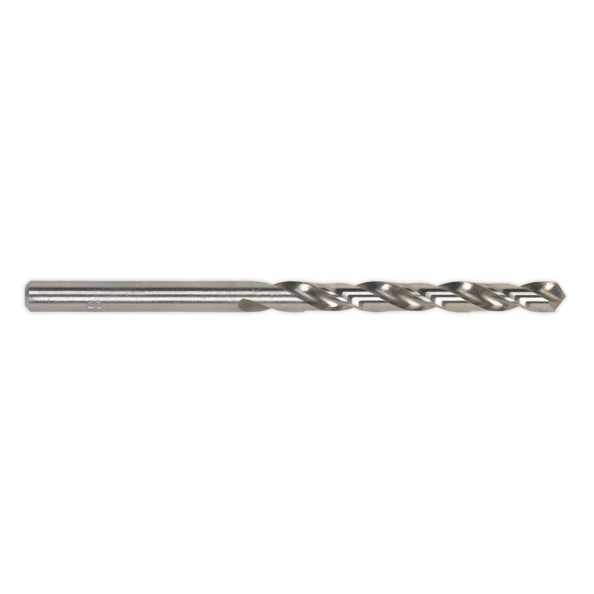 Sealey DB095FG HSS Fully Ground Drill Bit Ø9.5mm Pack of 10 Sealey