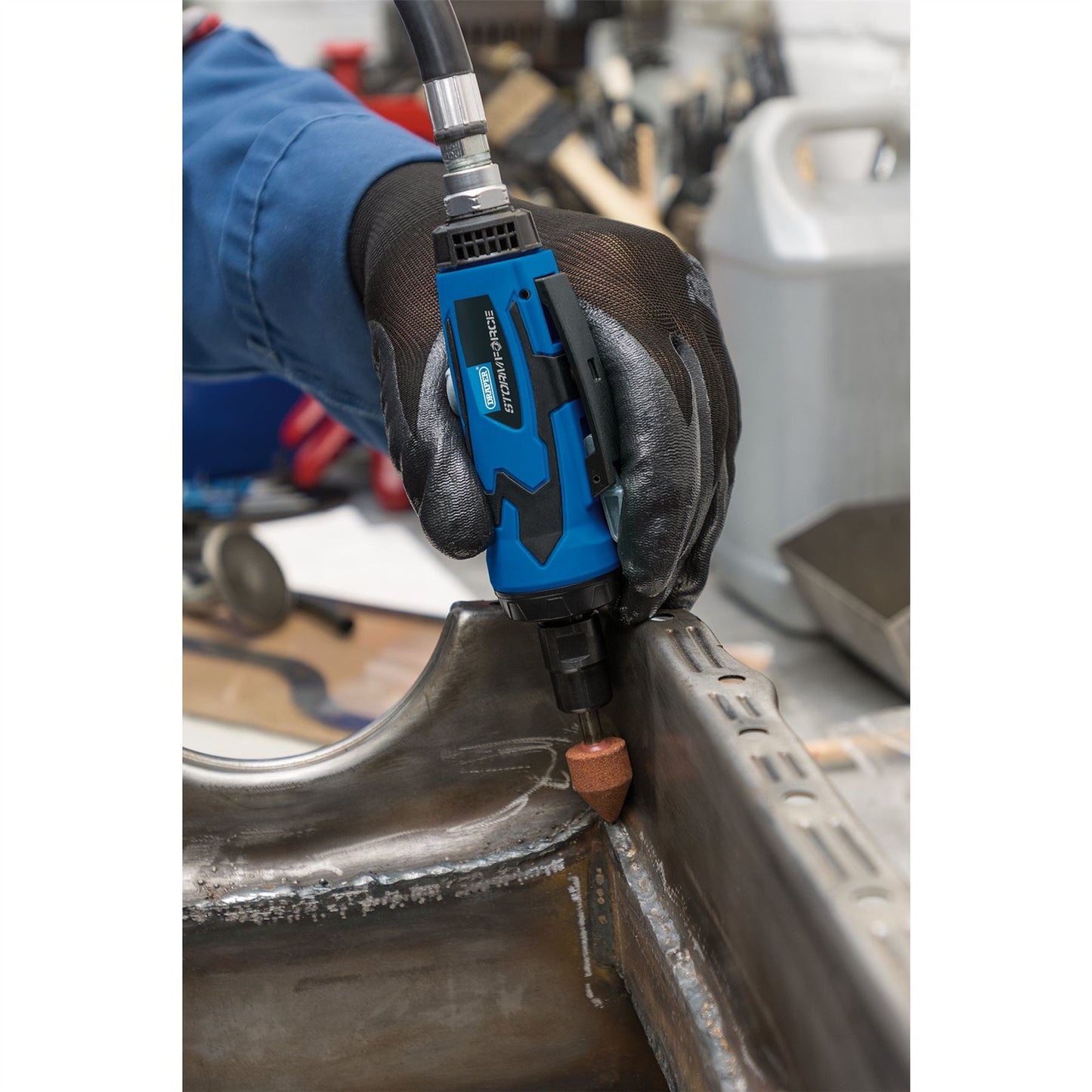 Draper 65130 Storm Force® Composite Straight Mini Air Die Grinder 6mm Draper