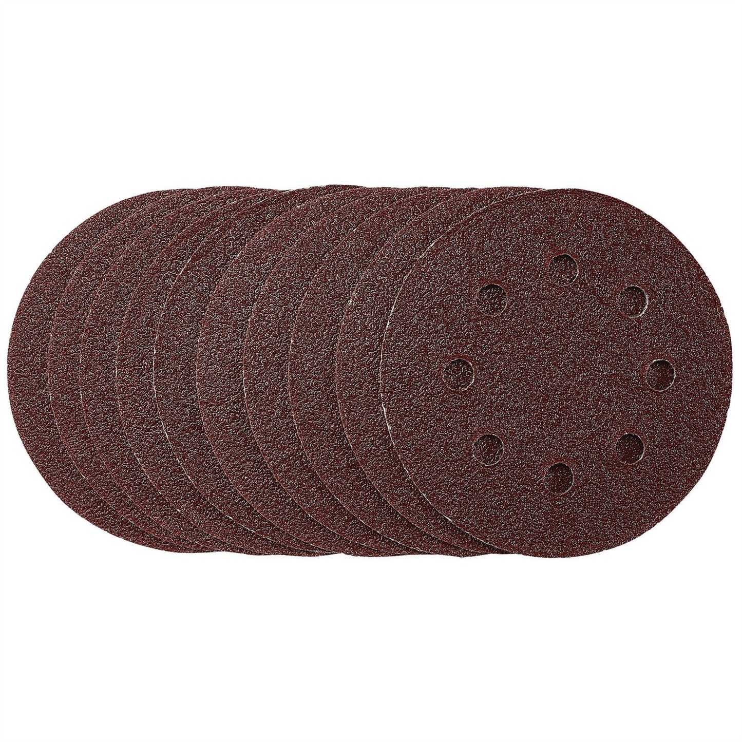 Draper 53498 Sanding Discs 115mm 40 Grit Hook & Loop Pack of 10 Draper
