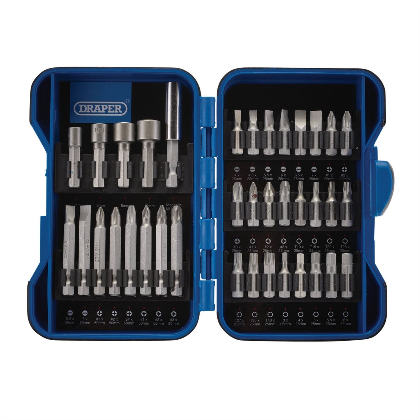 Draper 18561 Insert Bit Set 37 Piece Draper