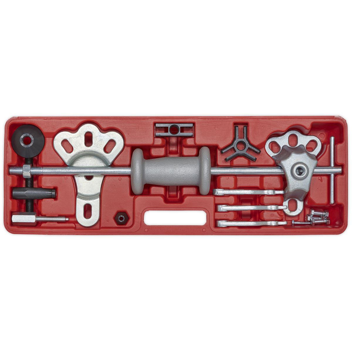 Sealey PS983 Slide Hammer/Puller Set 10pc Sealey