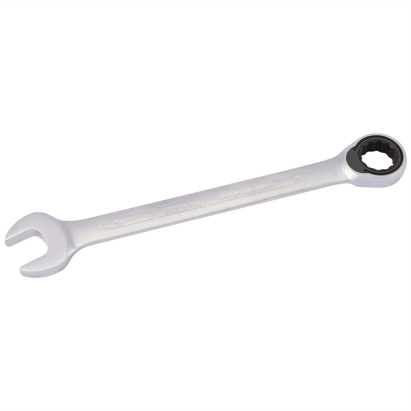 Elora 58698 Metric Ratcheting Combination Spanner 19mm Elora