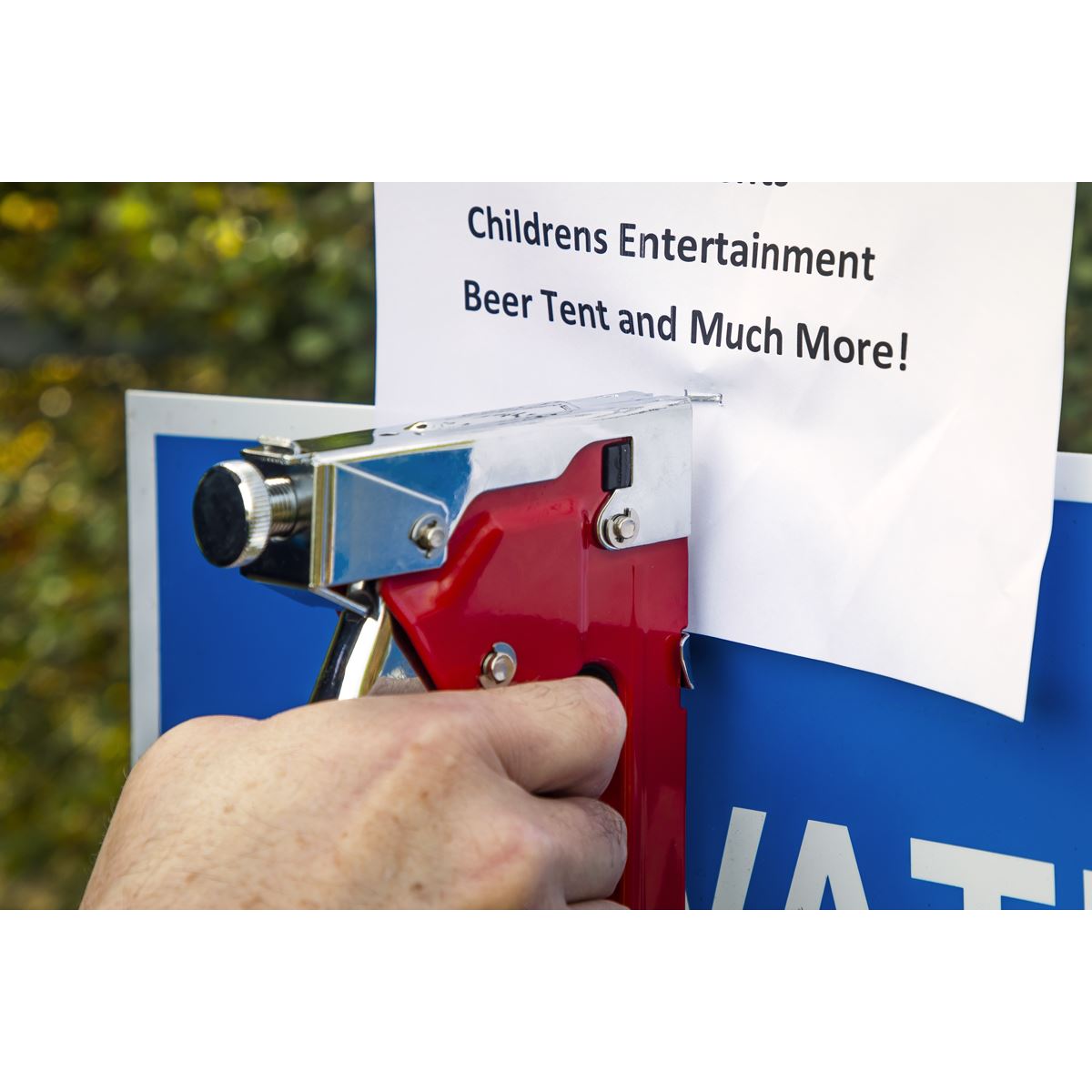 Sealey AK7061 Staple & Brad Nail Gun Heavy-Duty 4-14mm Sealey